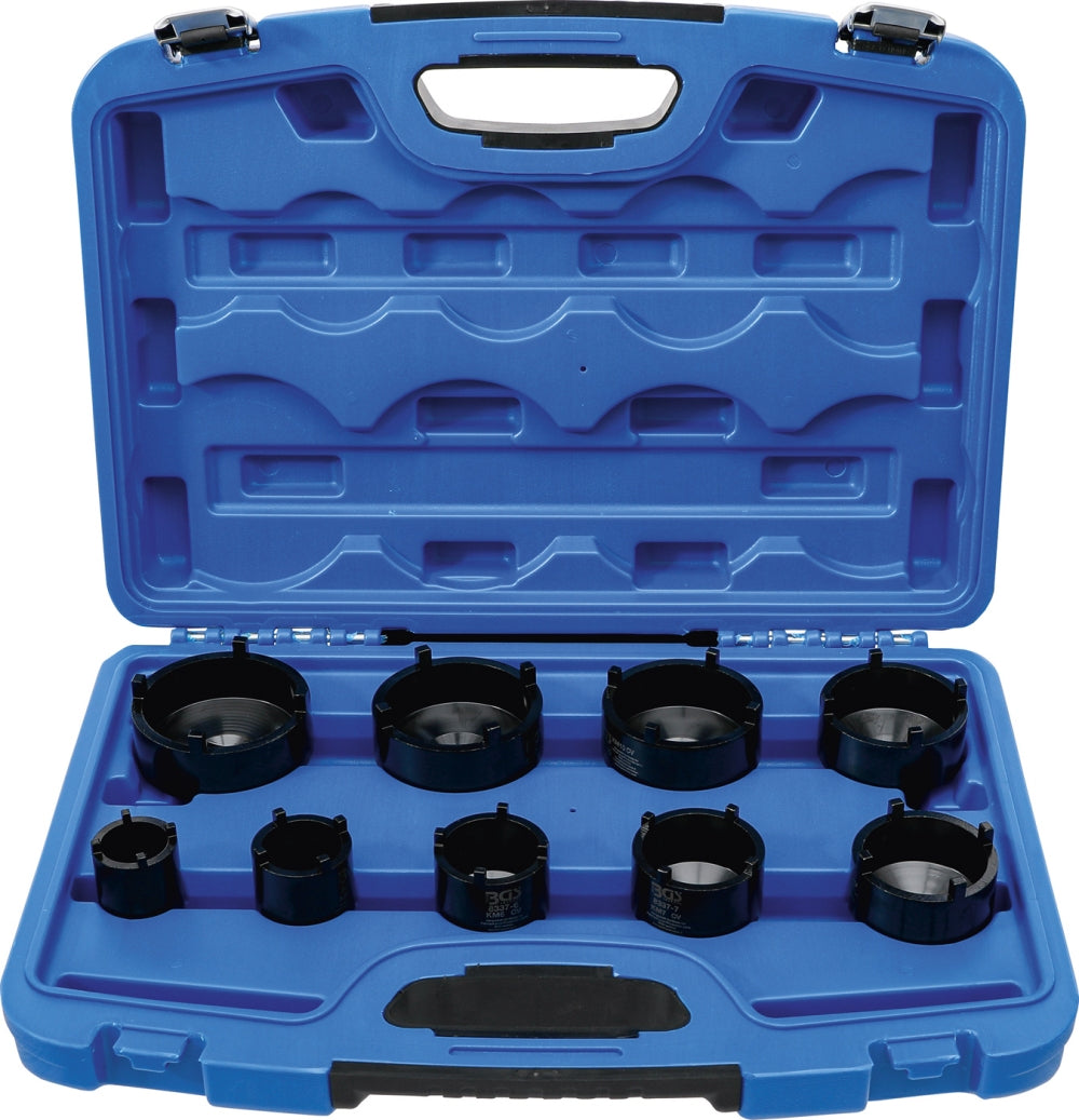 BGS 8337 Satz Nutmutternschlüssel Zapfen außen liegend KM4 - KM12