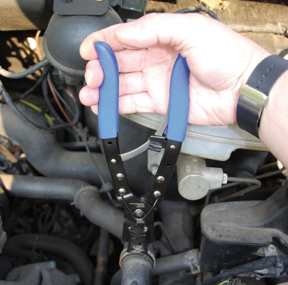 BGS 8412 Schlauchklemmenzange mit Ratschenarretierung Länge 245mm