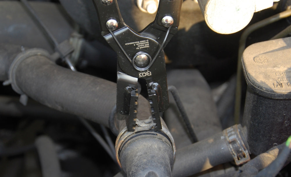 BGS 8412 Schlauchklemmenzange mit Ratschenarretierung Länge 245mm