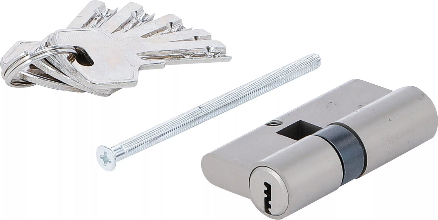 BGS DIY 85231 Sicherheits Schließzylinder Zylinderlänge 60mm Größe 25/35mm