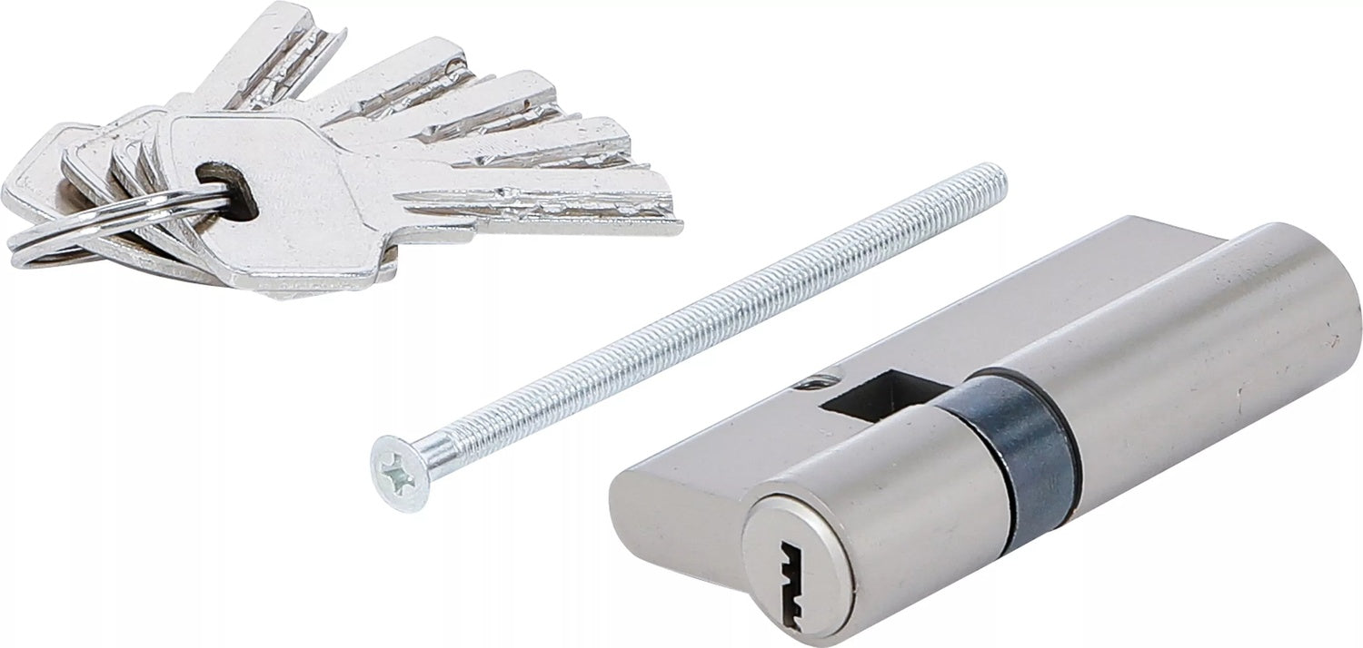 BGS DIY 85236 Sicherheits Schließzylinder Zylinderlänge 70mm Größe 25/45mm