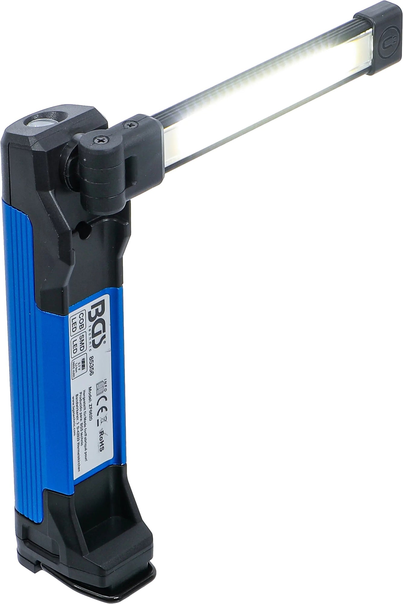 BGS 85356 Akku Knicklampe mit COB-LED 4 Watt Knickleuchte Arbeitslampe