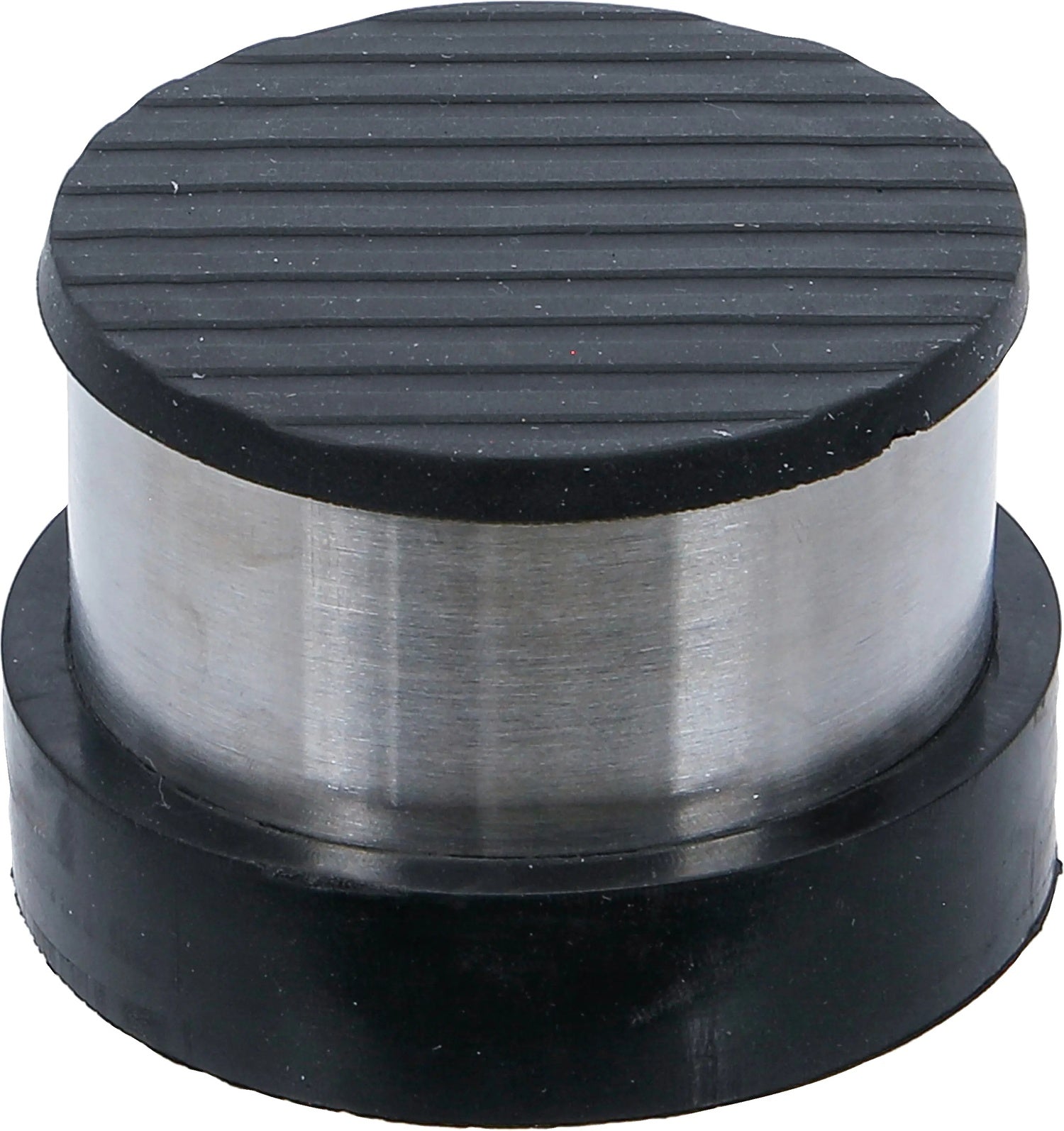 BGS DIY 85550 Edelstahl Türstopper gummierte Füße rutschfest 90x70mm 2kg