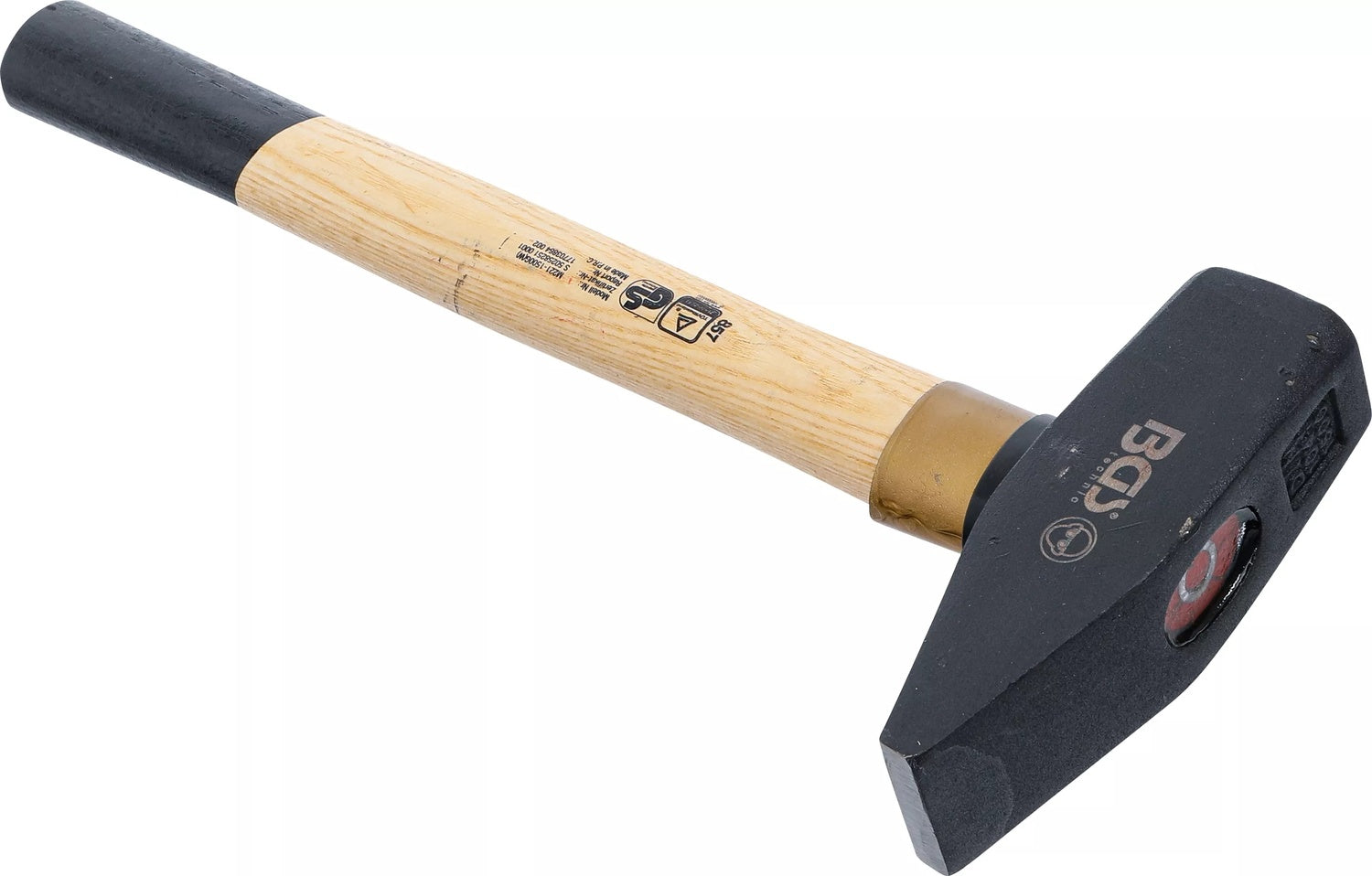 BGS 857 Schlosserhammer Holzstiel DIN 1041 Kopfgewicht 1500g