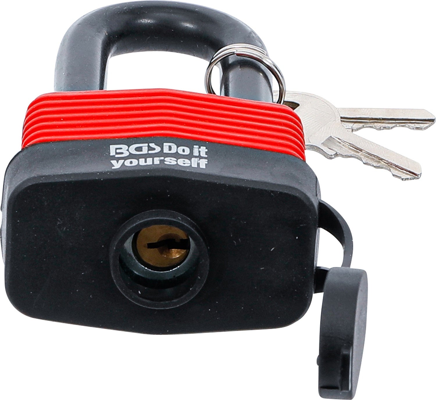 BGS DIY 85807 Vorhängeschloss hoher Bügel wasserabweisend 50mm