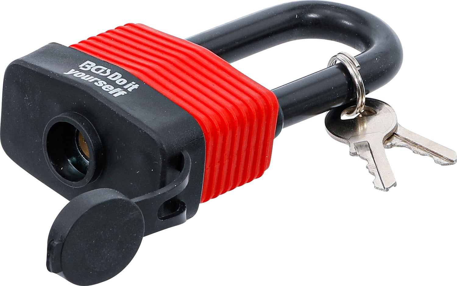 BGS DIY 85807 Vorhängeschloss hoher Bügel wasserabweisend 50mm