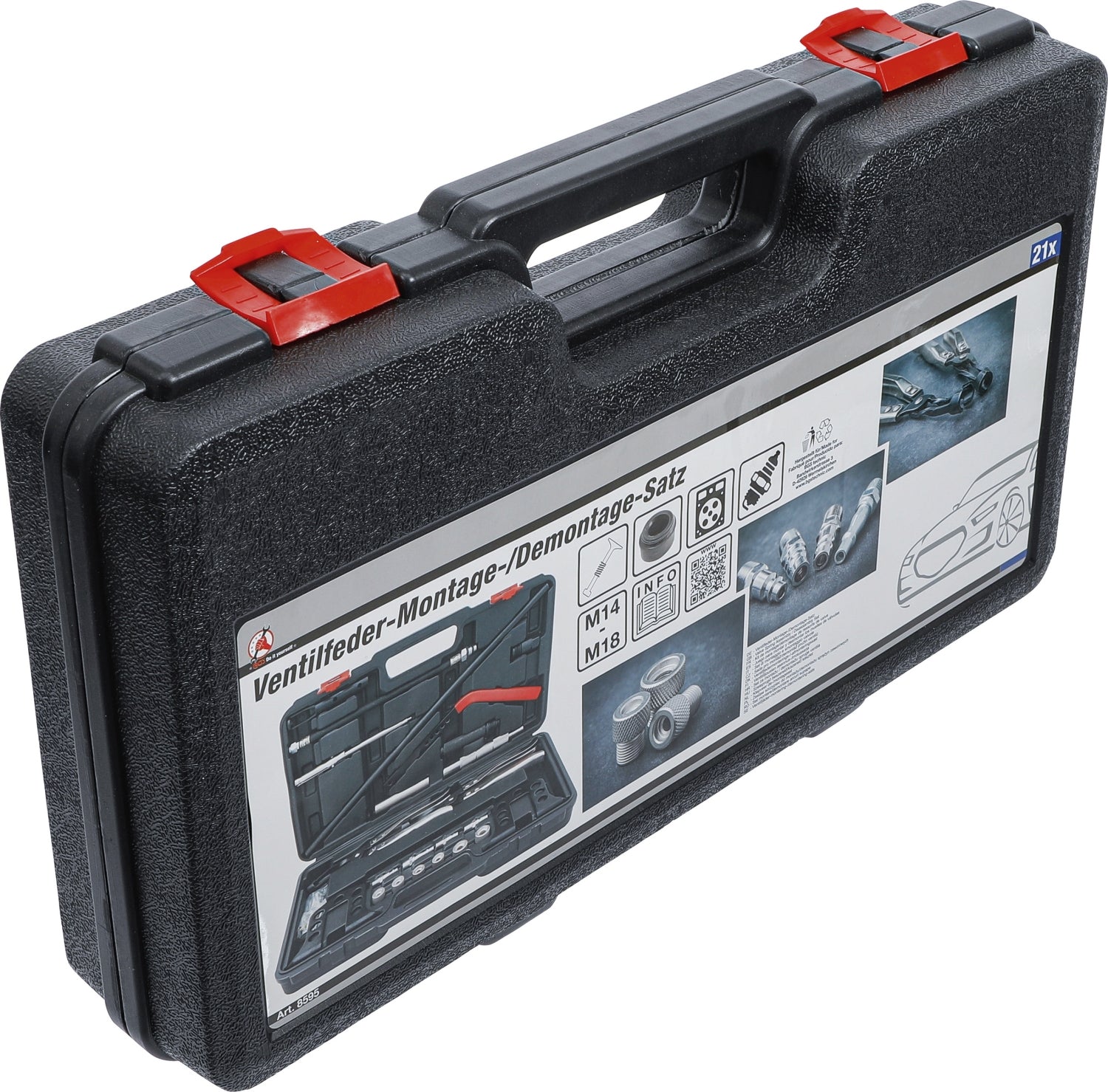 BGS DIY 8595 Werkzeug Montage Ventilfederspanner Ventilschaftdichtung wechseln