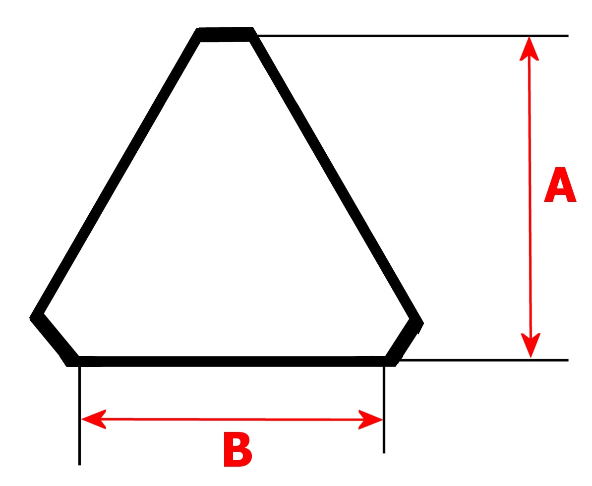 BGS 7460 Dreikant 3kant Nuss Dreikantnuss Pfostenschlüssel M5