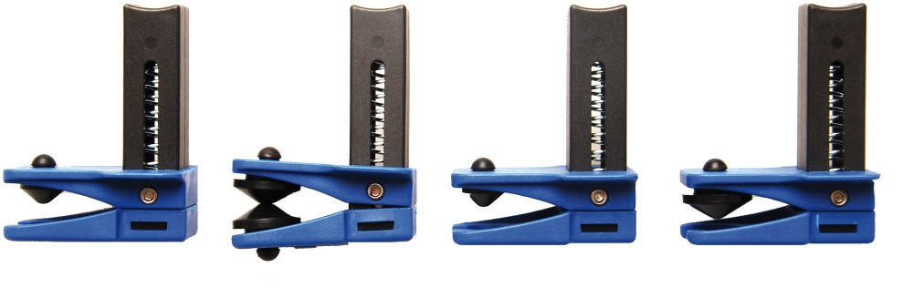 BGS 8705 Satz Stahlleitungsverschluss Klemmen 4 teilig