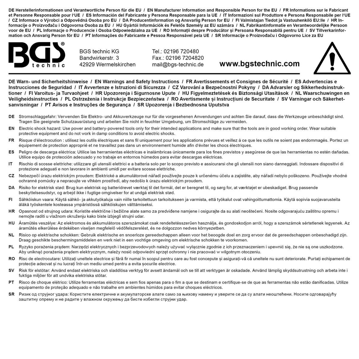 BGS 873-8 Reparatur Klammern V-Form Ø0,6mm 100 Stück für Kunststoffreparatur