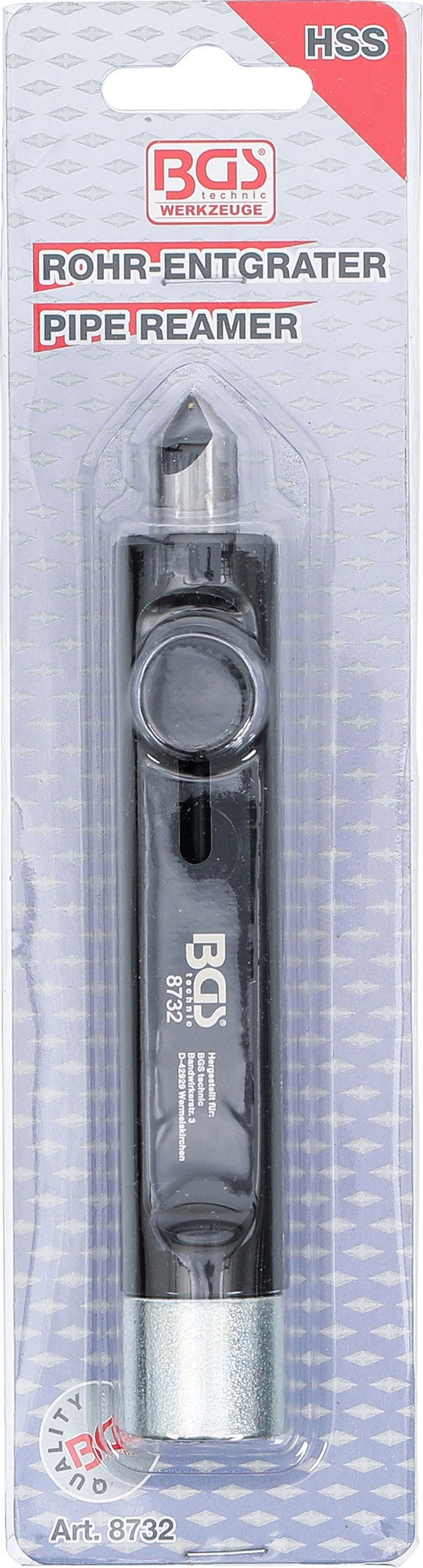 BGS 8732 Rohr Entgrater zum Außen- und Innenentgraten von Metallrohren