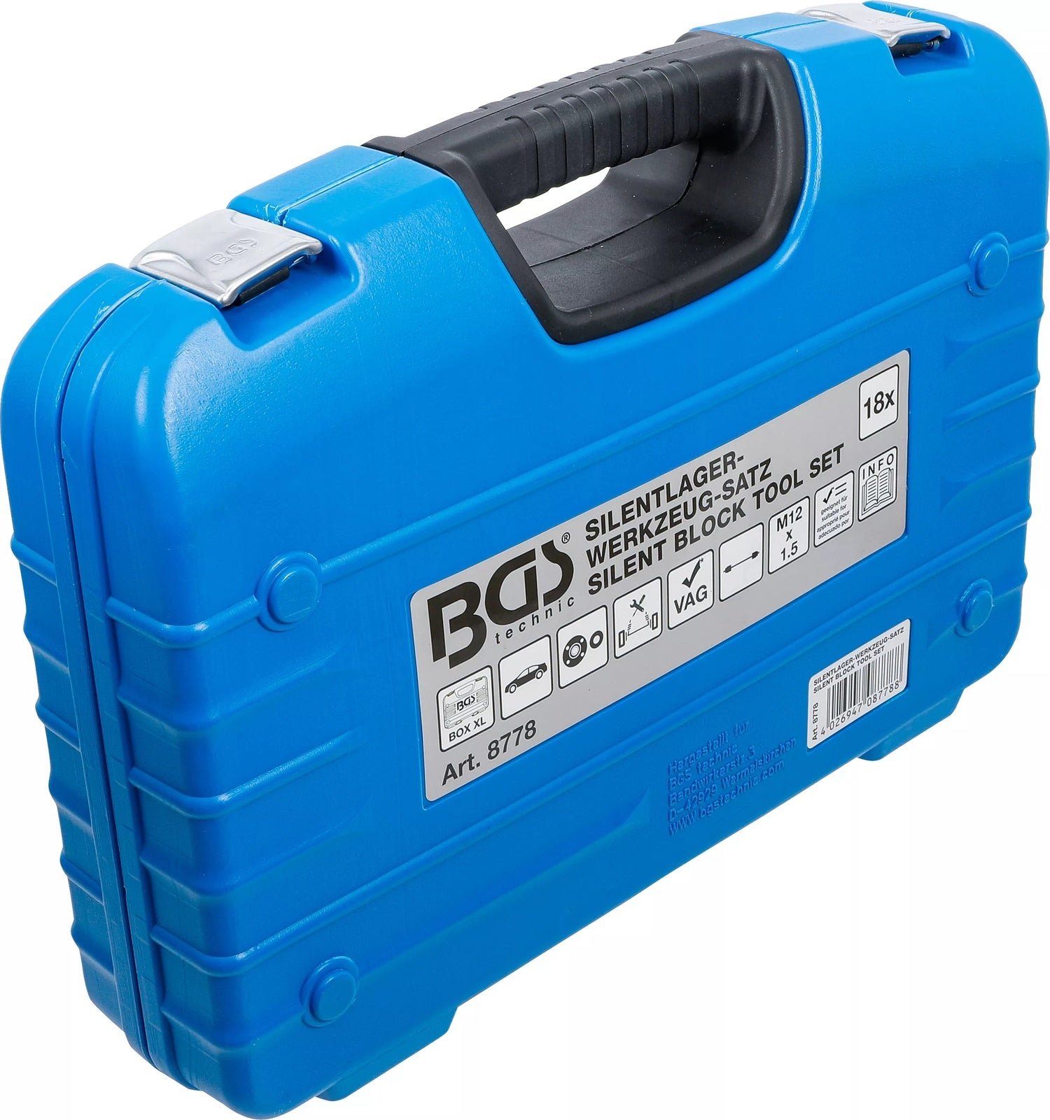 BGS 8778 Satz Werkzeug für Silentlager für VAG 18 teilig