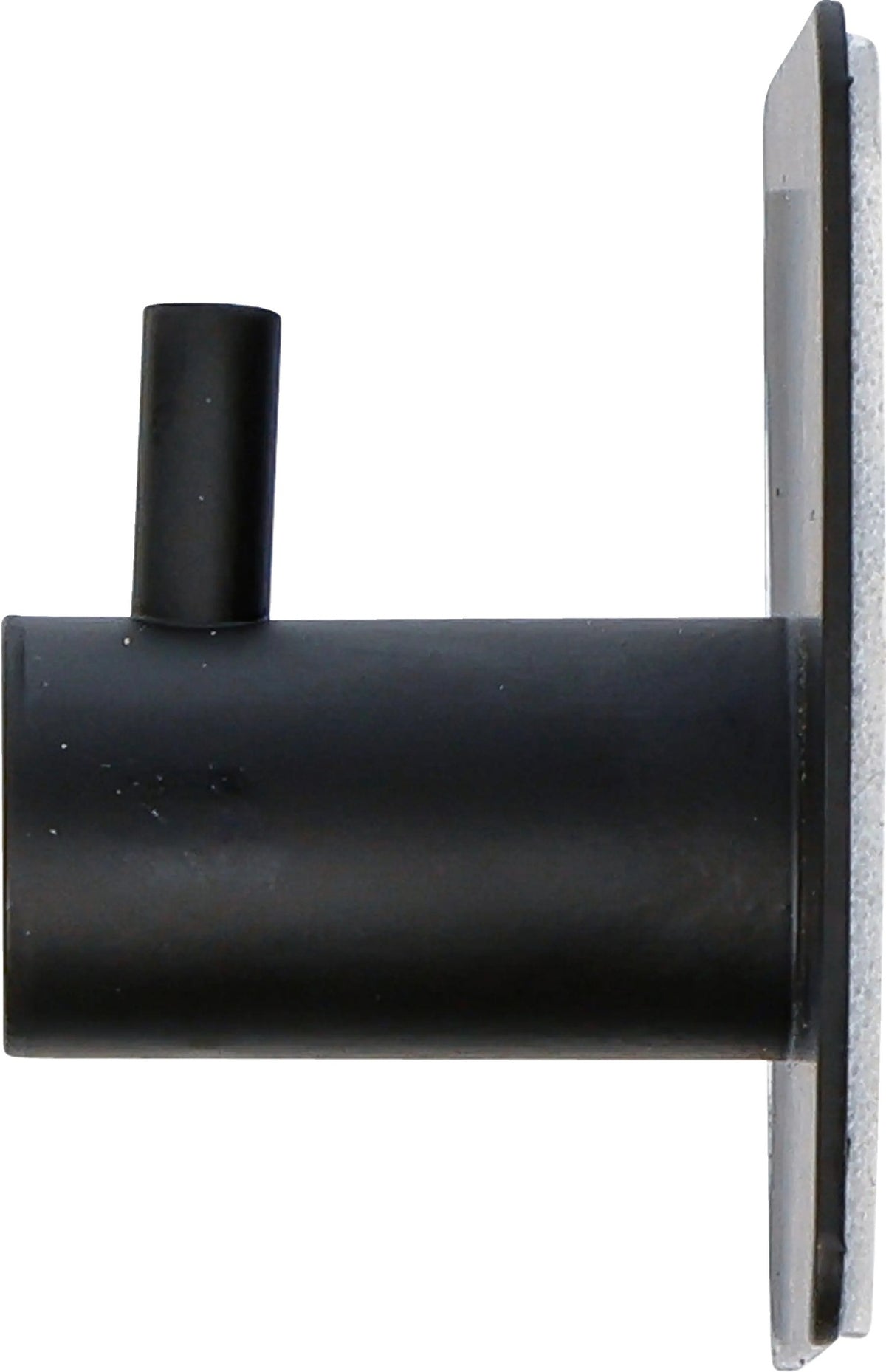 BGS DIY 88240 Satz Handtuch Haken schwarz selbstklebend 40x40mm 6 teilig