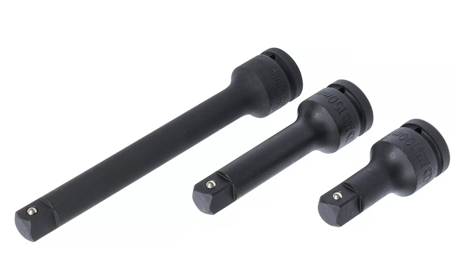 BGS 8840 Satz Kraft Verlängerung 20mm (3/4") 3 teilig für Hand- und Schlagschrauberbetrieb geeignet