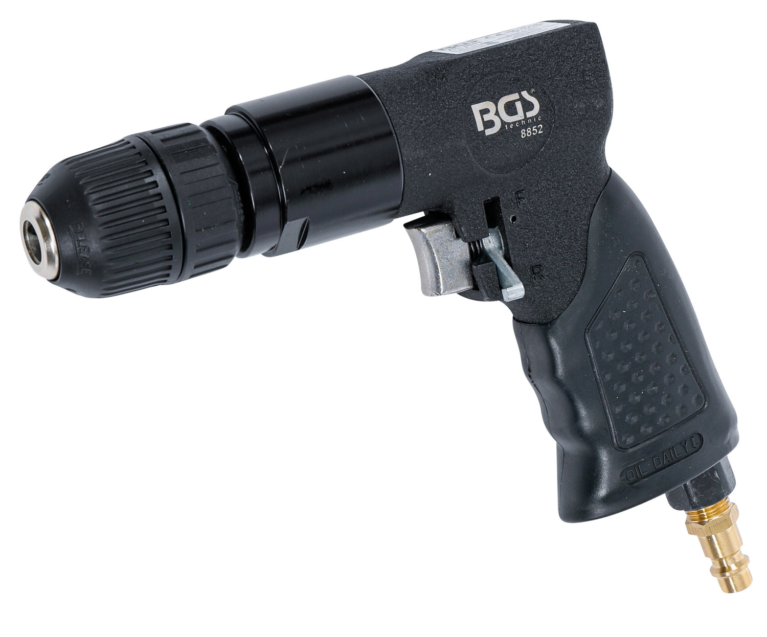 BGS 8852 Druckluft Bohrmaschine mit 10mm Schnellspann Bohrfutter