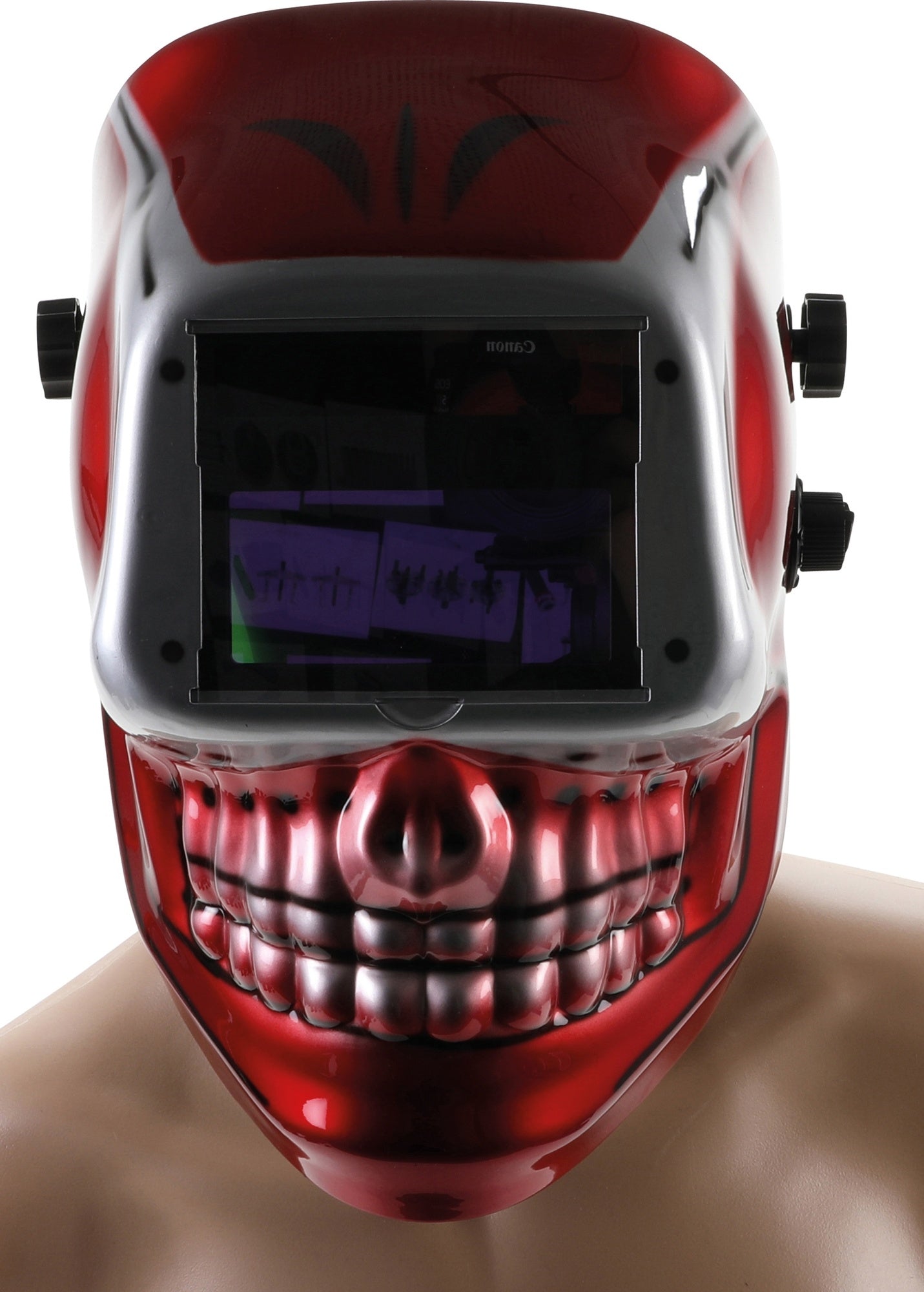 BGS 8858 Schweißerhelm "SKULL" automatisch verdunkelnd