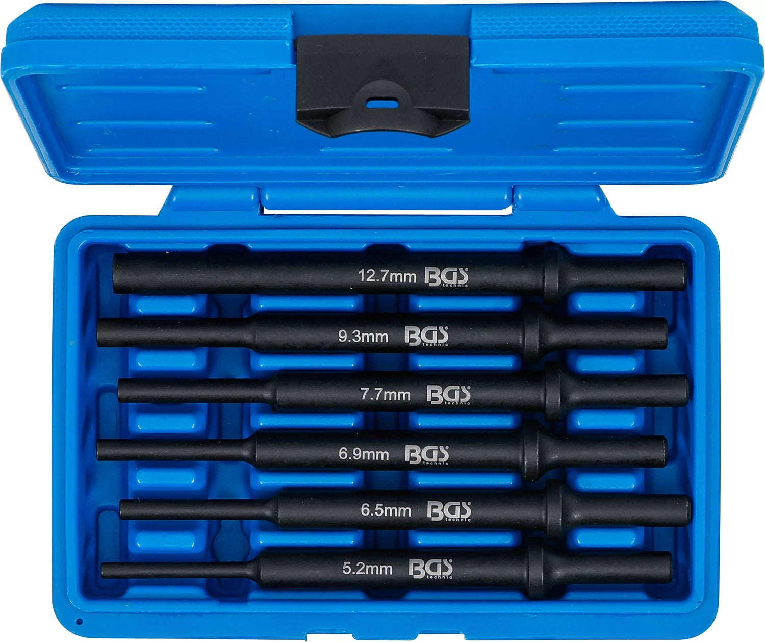 BGS 8943 Satz Drucklufthammer Durchtreiber 6 teilig