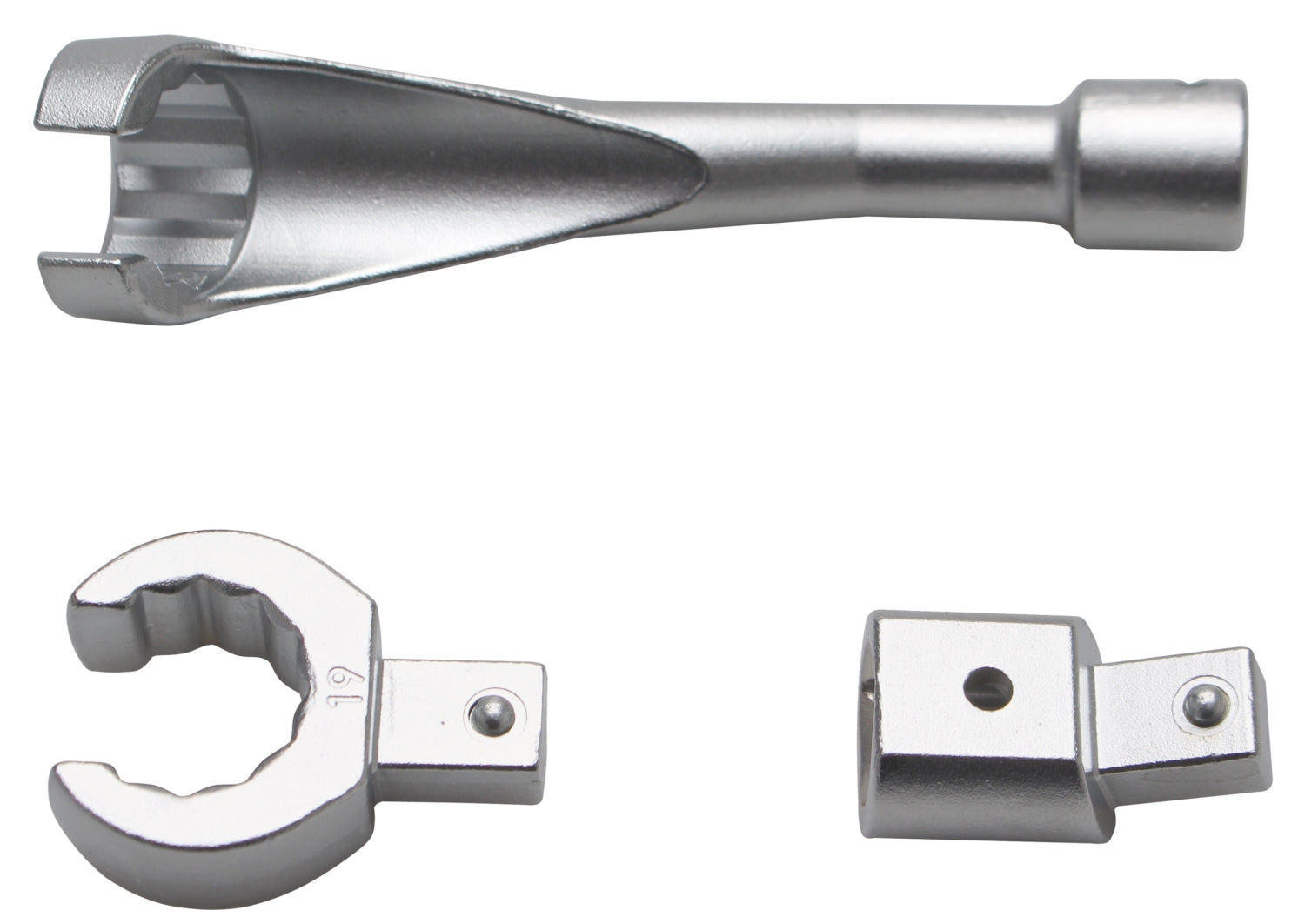 BGS 8984 Spezial Schlüssel für Abgastemperatursensoren SW 19mm für VAG 3 teilig