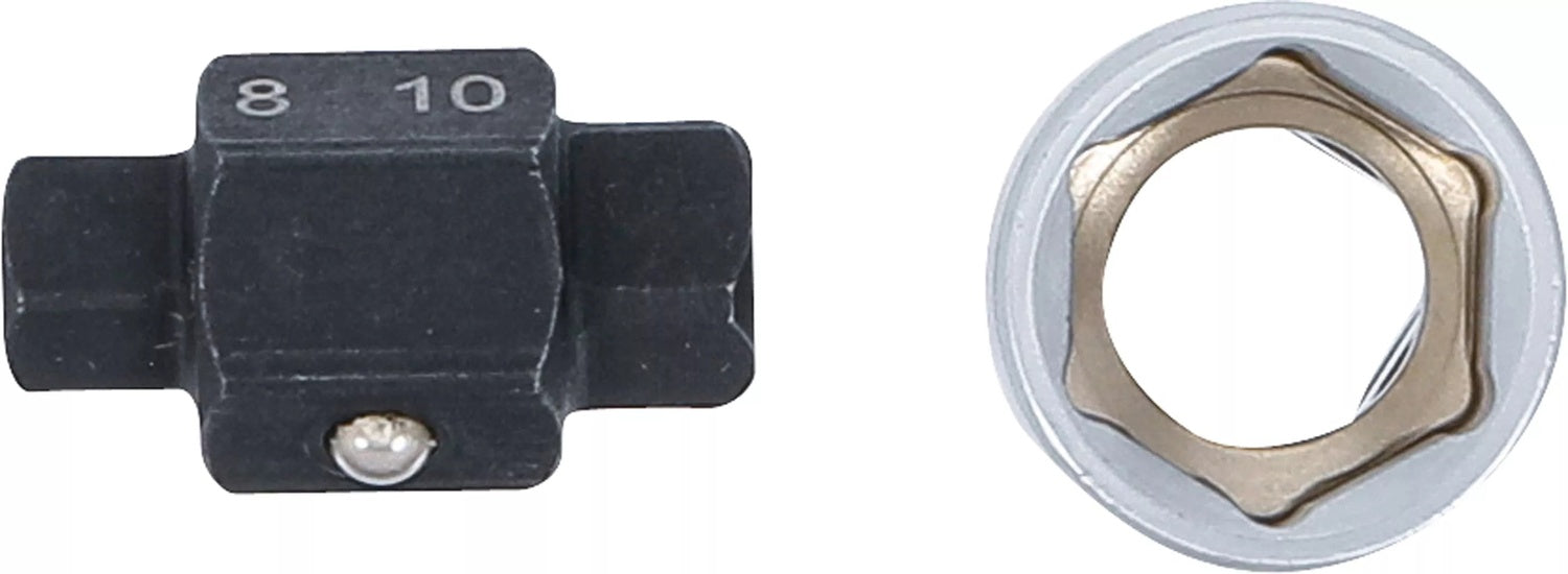 BGS 8991 Einsatz für Ölablassschrauben Vierkant 8mm 10mm