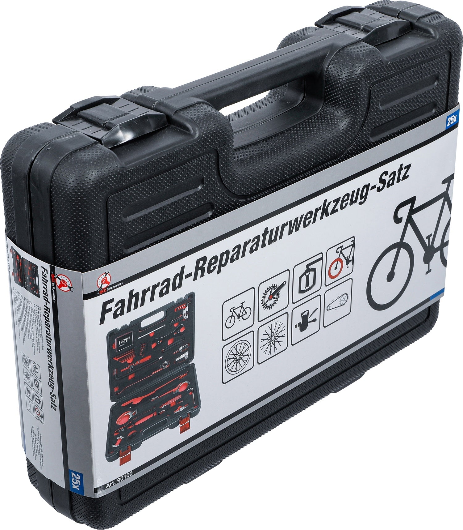 BGS DIY 90100 Satz Reparaturwerkzeug für Fahrrad 32 teilig