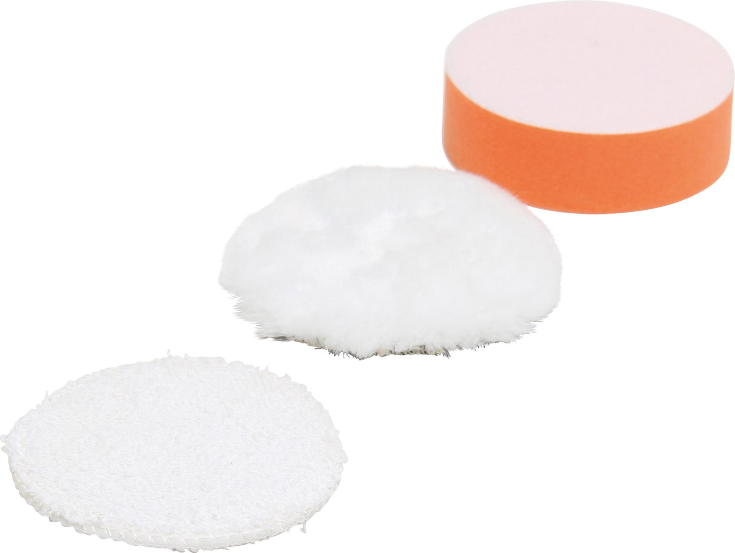 BGS 9259-6 Satz Polierhauben Ø80mm 3 teilig für BGS 9259