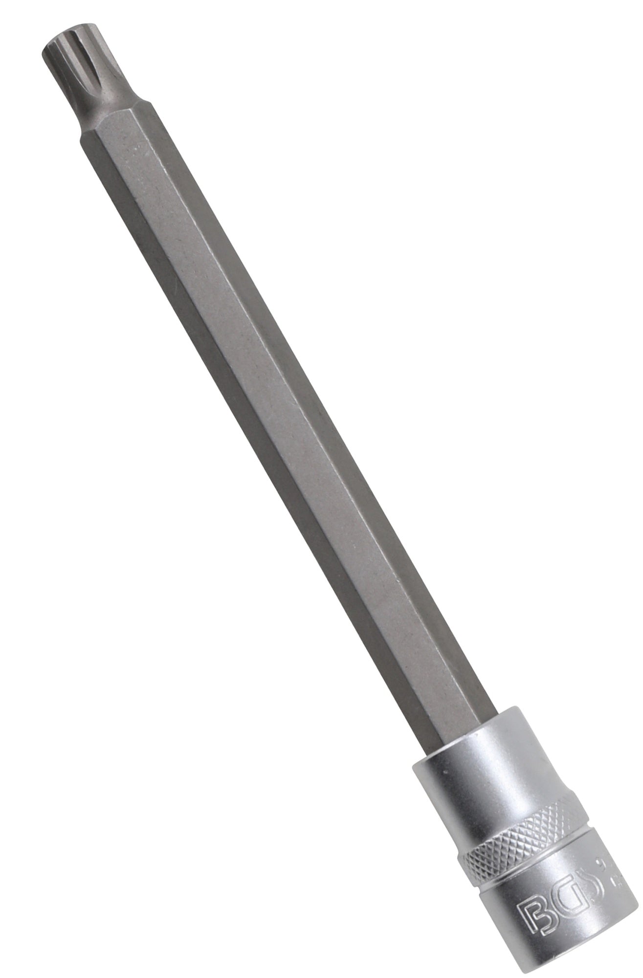 BGS 9386 Biteinsatz für VAG Polydrive Zylinderkopfschrauben Keilnutprofil Länge 168mm Antrieb 12,5mm (1/2")