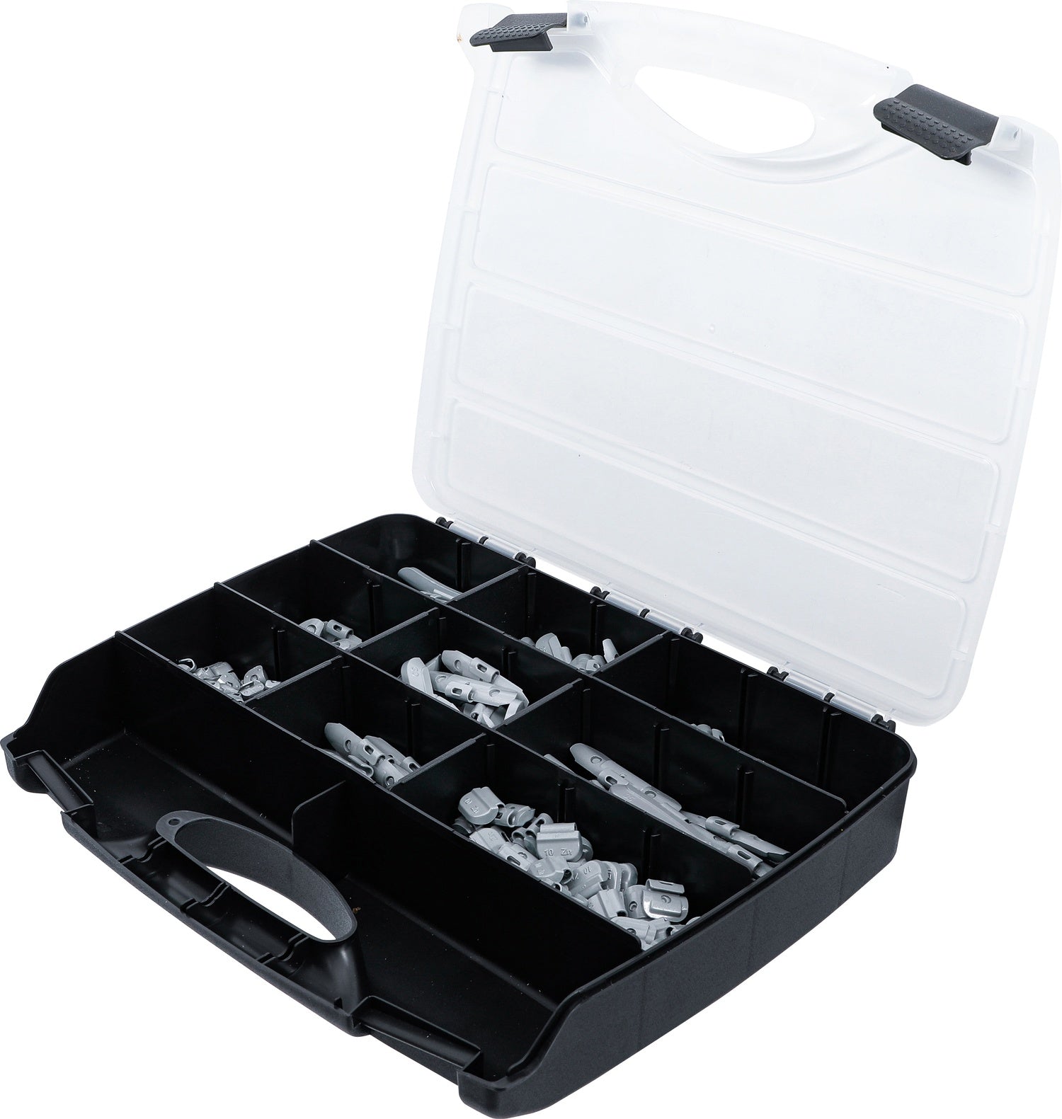 BGS 9425 Satz Auswuchtgewichte Zink (Zn) für Stahlfelgen 5g - 45g 320 teilig