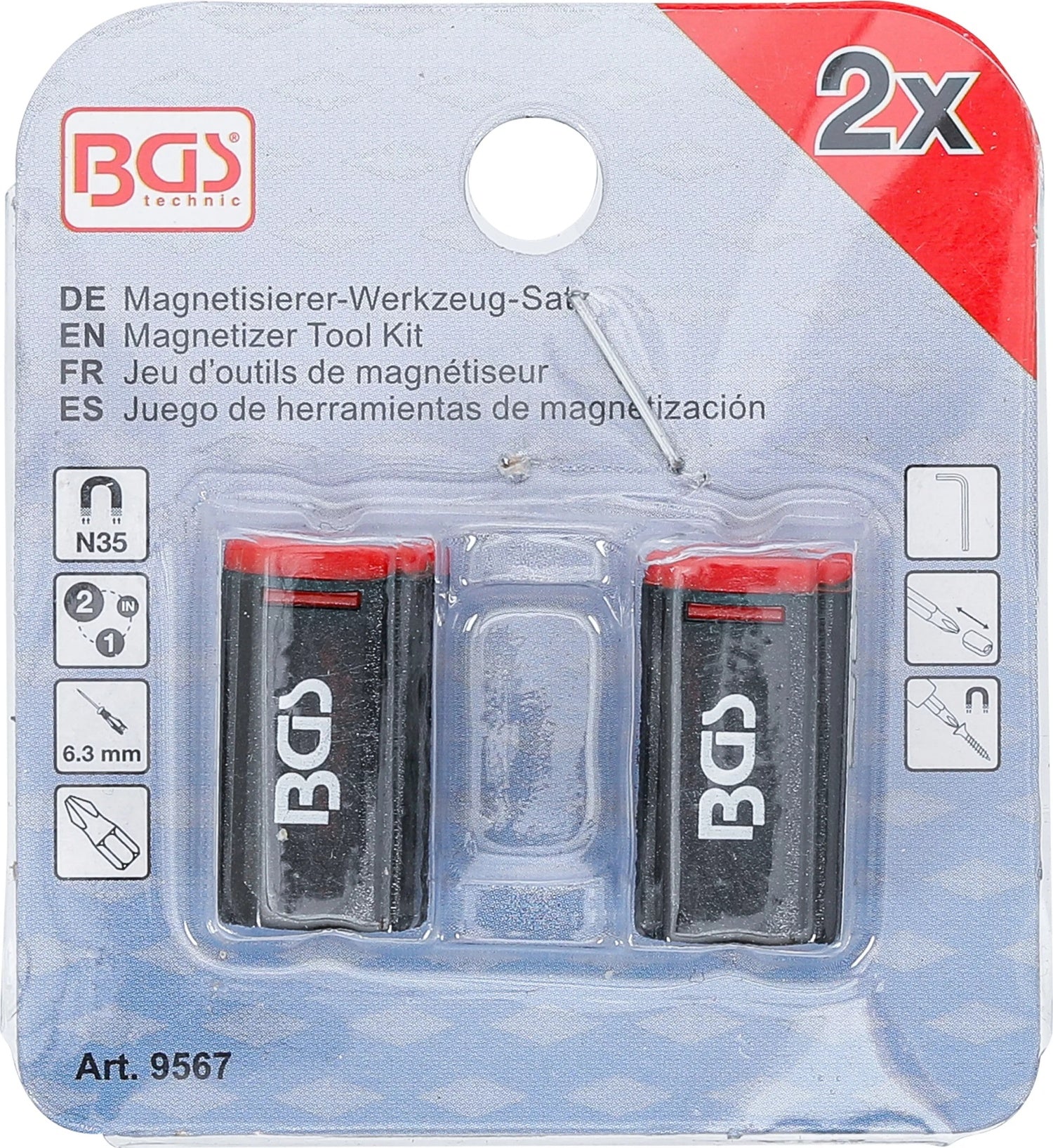BGS 9567 Satz Magnetisierer Werkzeuge Magnstisieren