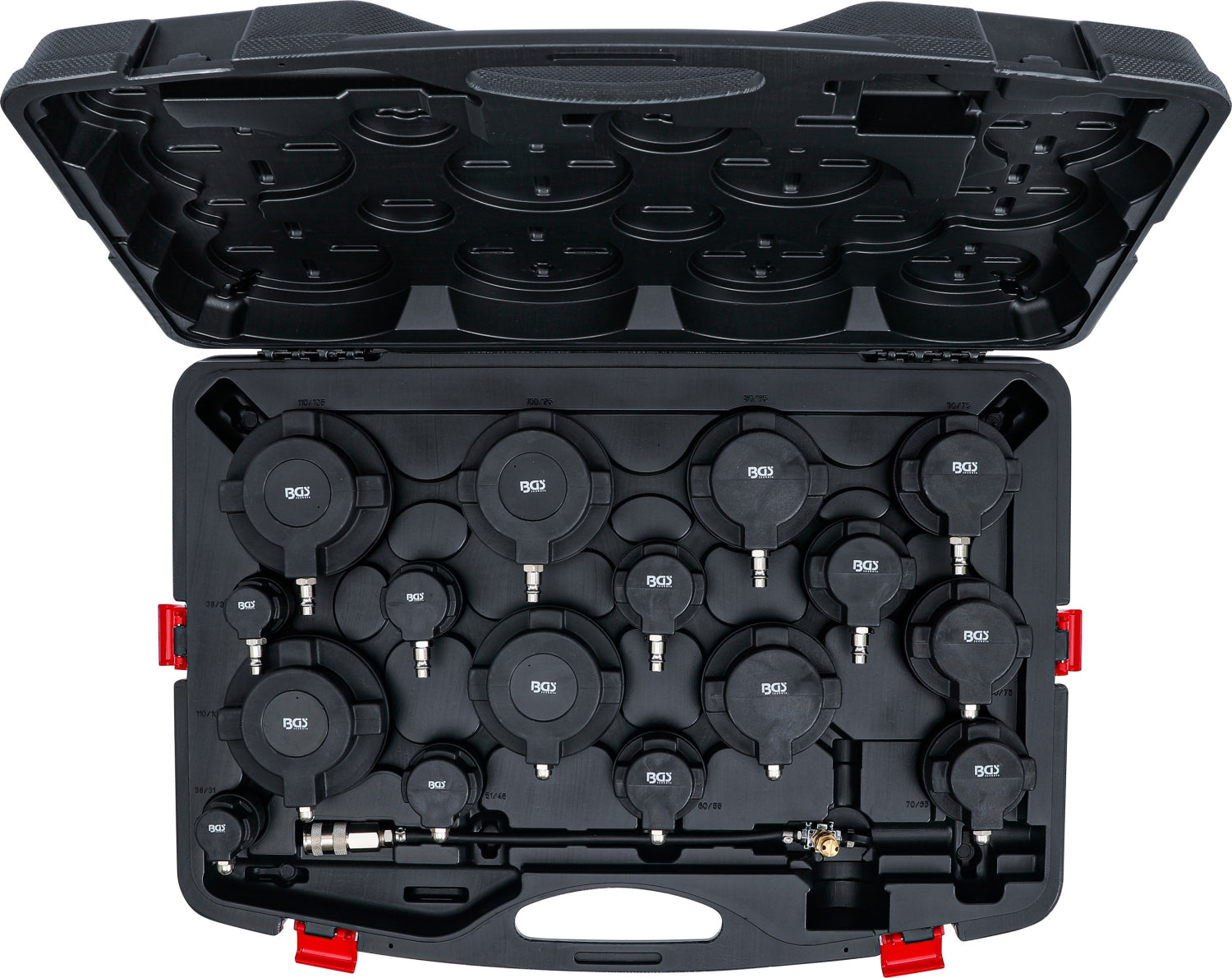 BGS 9585 Prüfkoffer Überprüfung Turbolader Ladeluft System