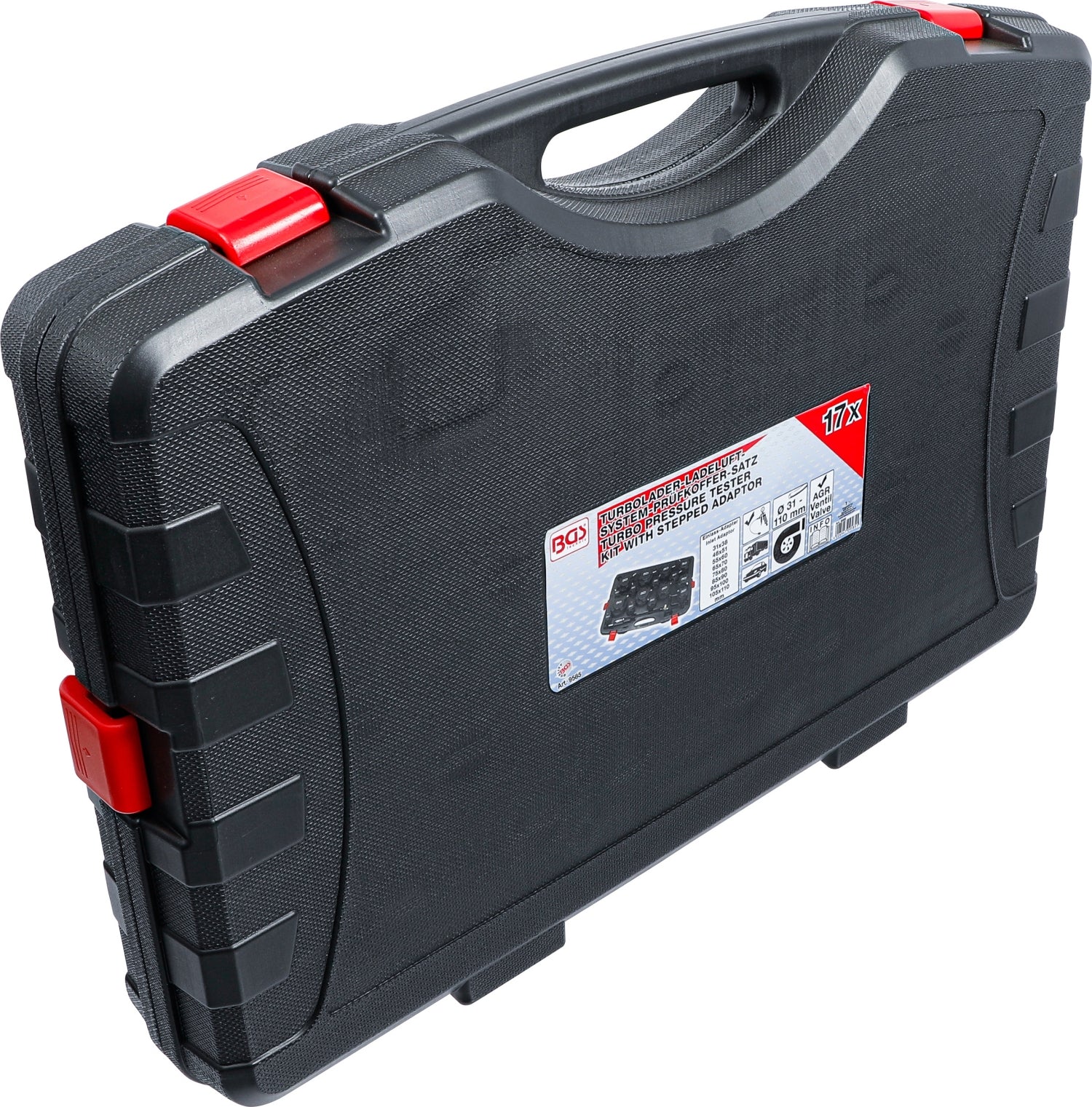 BGS 9585 Prüfkoffer Überprüfung Turbolader Ladeluft System