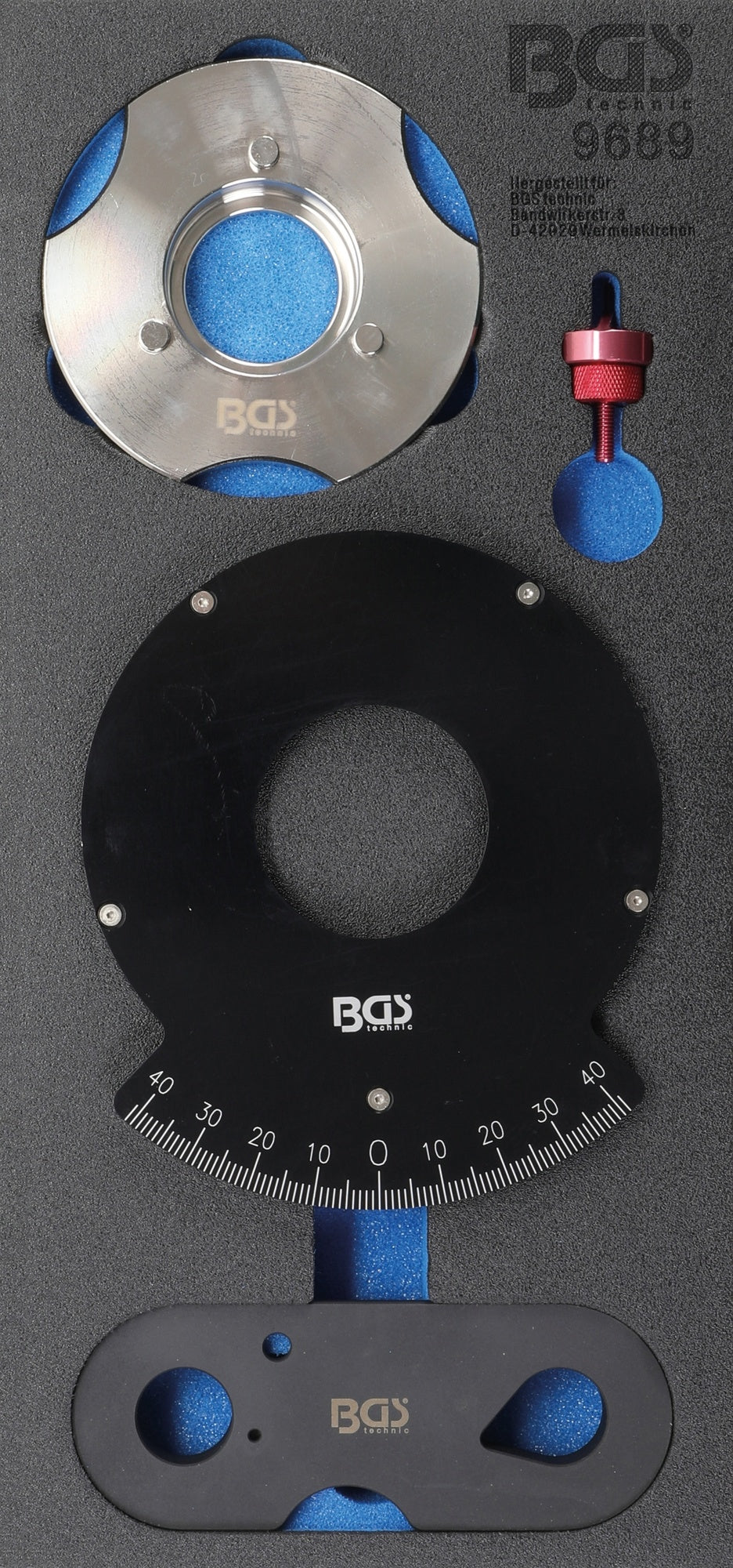 BGS 9689 Satz Prüfwerkzeug für Steuerketten für VAG 1.2L, 1.4L TFSi, 4-teilig