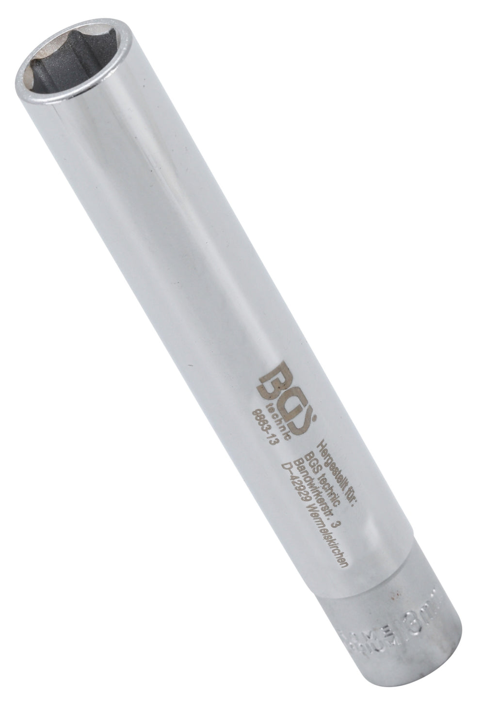 BGS 9863-13 Nuss / Stecknuss / Steckschlüsseleinsatz Sechskant extra tief SW 13mm Antrieb 10mm (3/8")