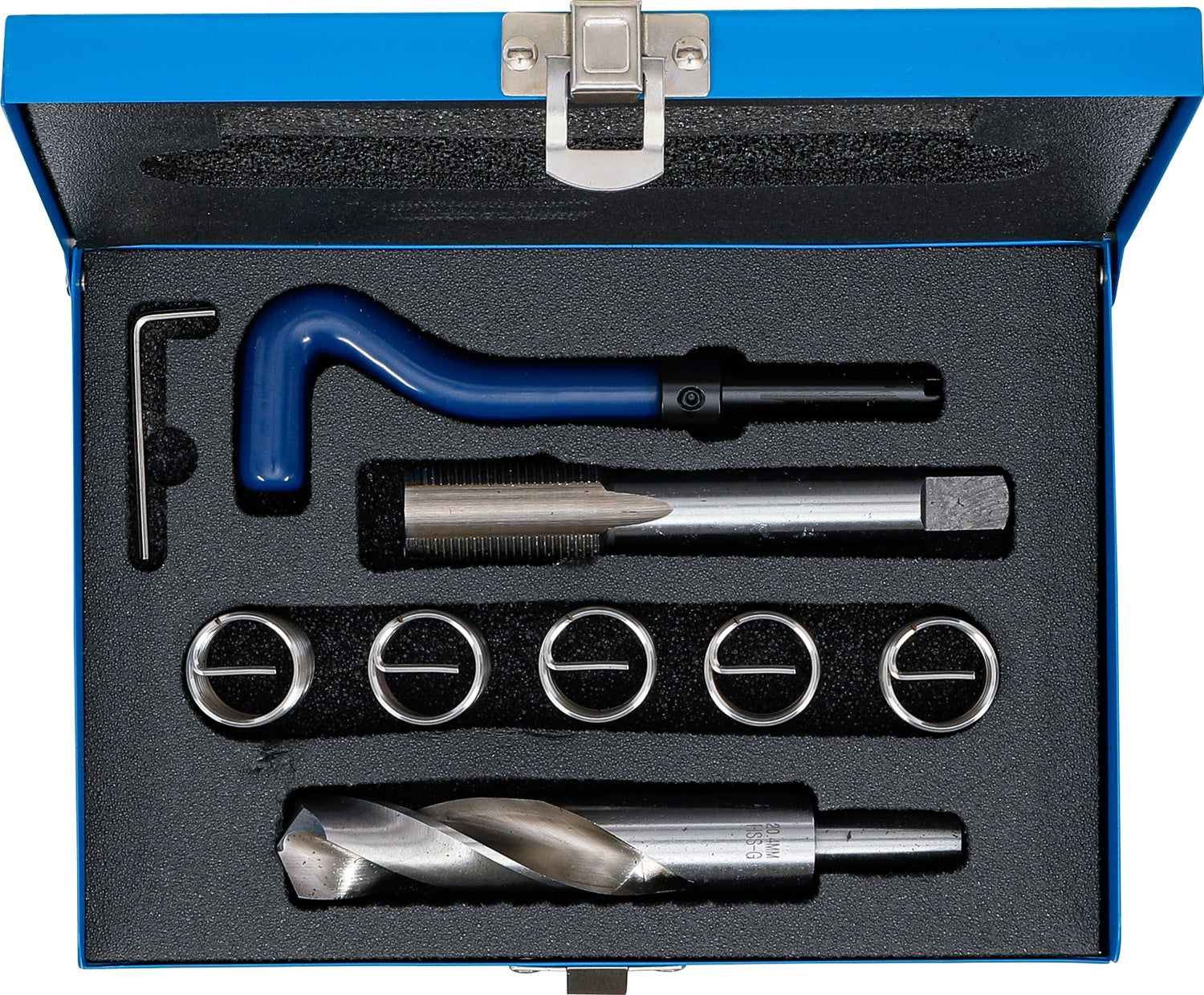 BGS 99434 Reparatursatz für Gewinde M20 x 1,5 9 teilig