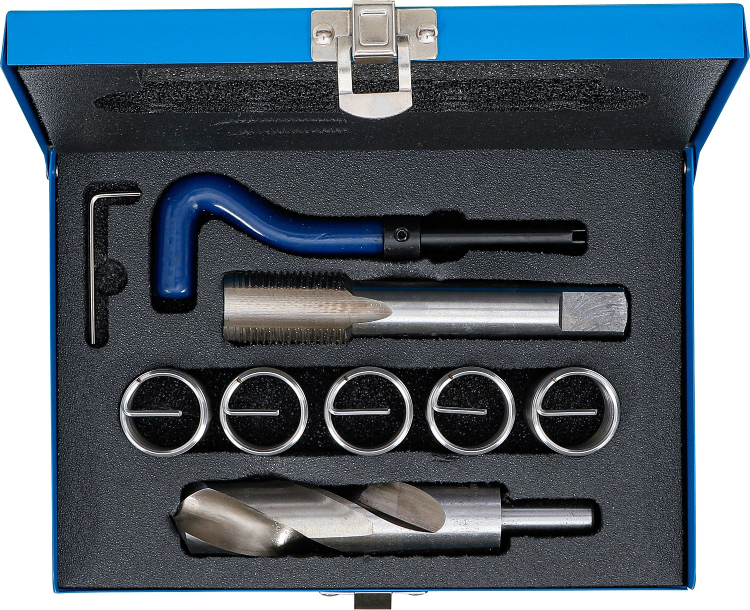 BGS 99438 Reparatursatz für Gewinde M24 x 2,0 9 teilig