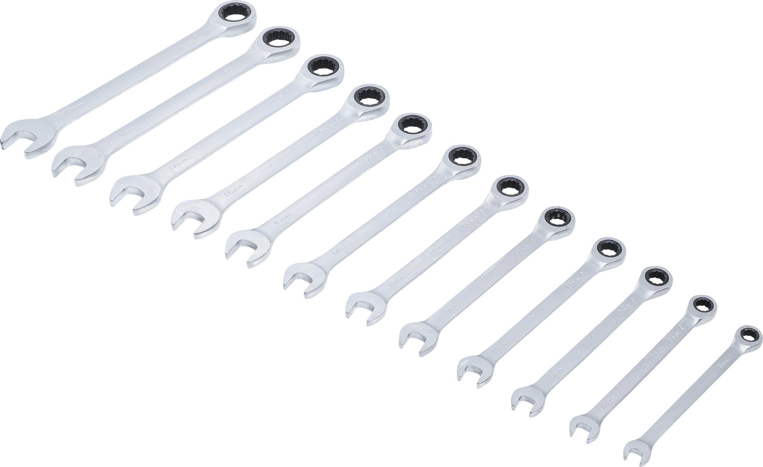 BGS DIY 15217 Satz Steckschlüssel Antrieb 6,3mm (1/4") & 10mm (3/8") & 12,5mm (1/2") 176 teilig