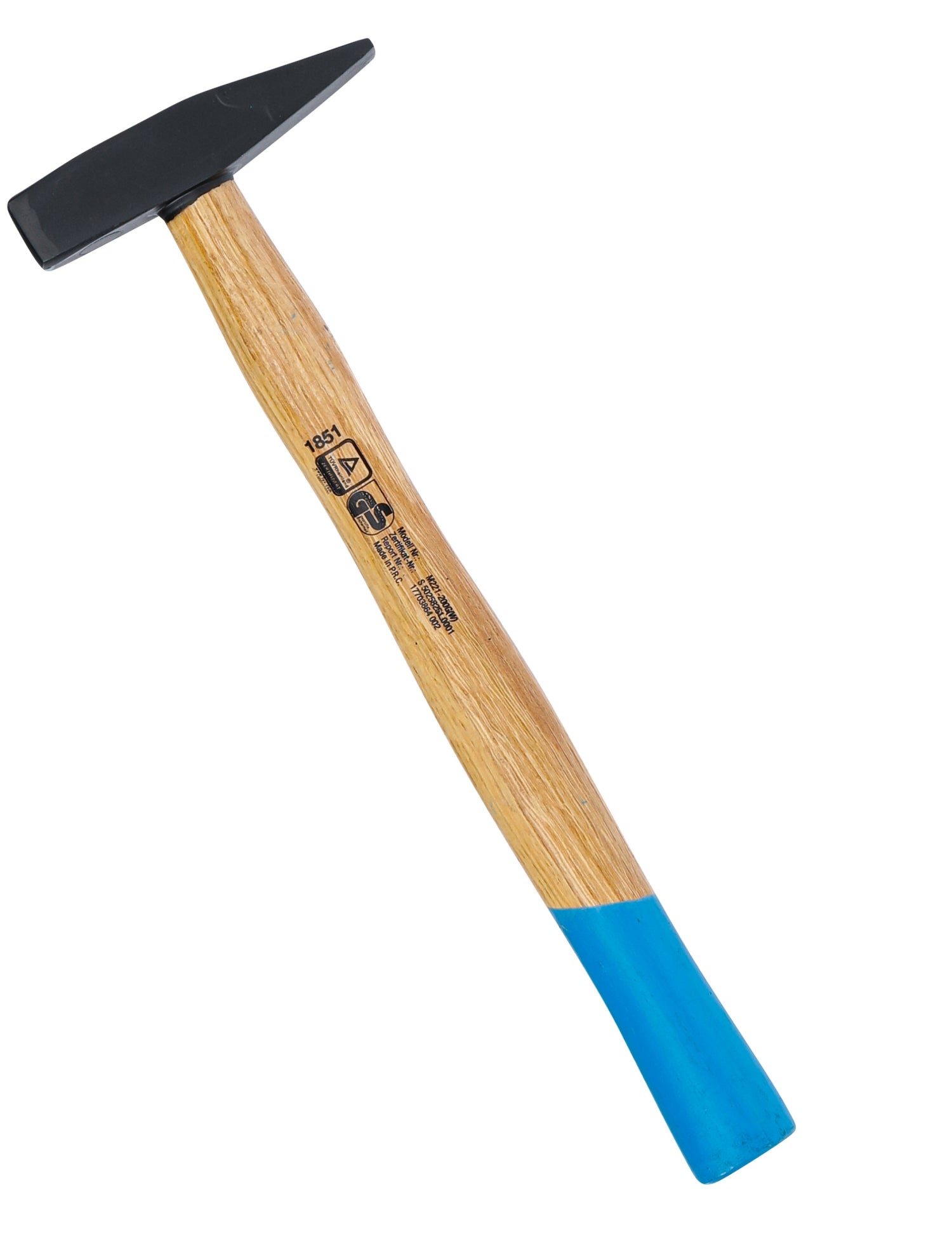 BGS DIY 1851 Schlosserhammer Holzstil DIN 1041 Kopfgewicht 200g