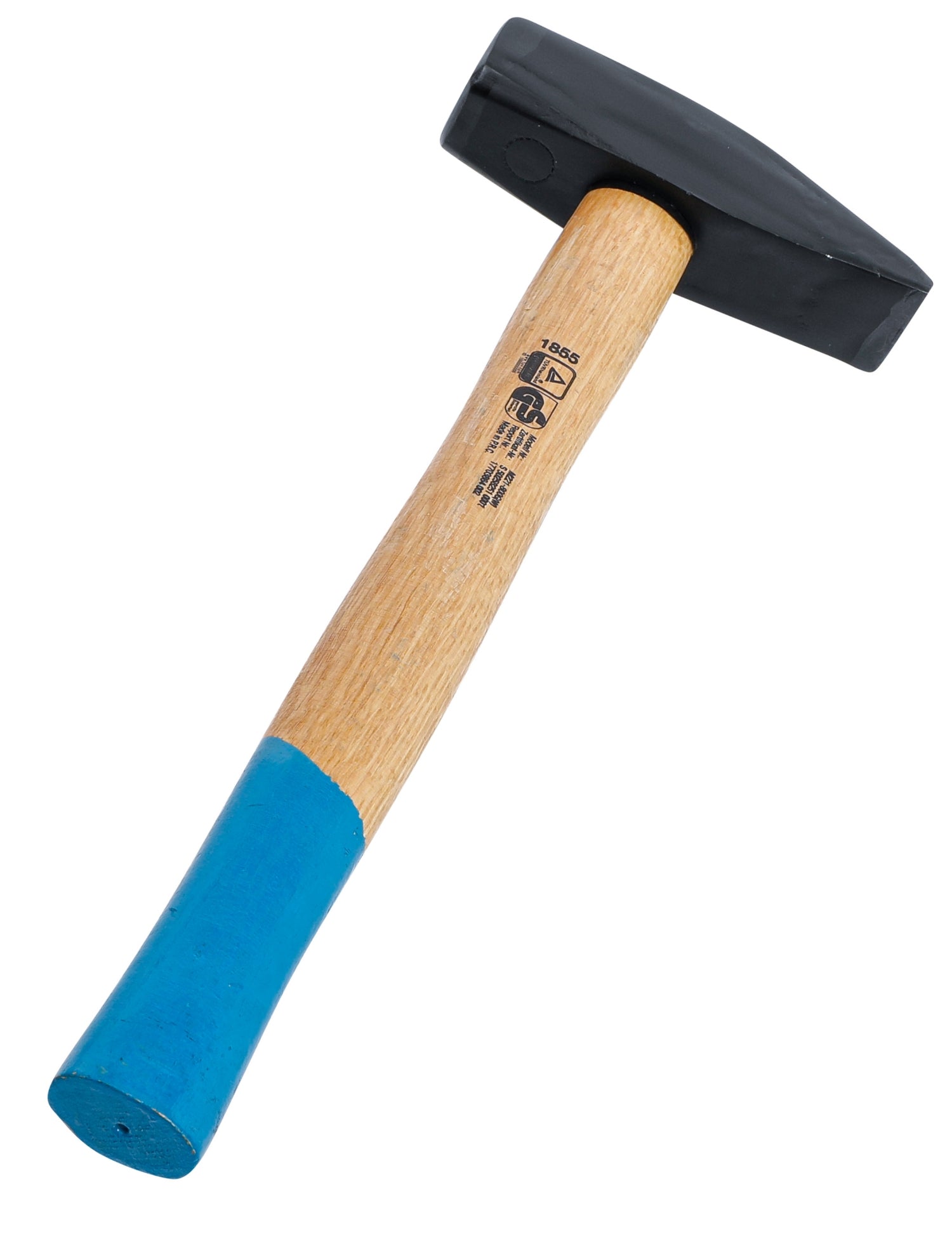 BGS DIY 1855 Schlosserhammer Holzstil DIN 1041 Kopfgewicht 800g