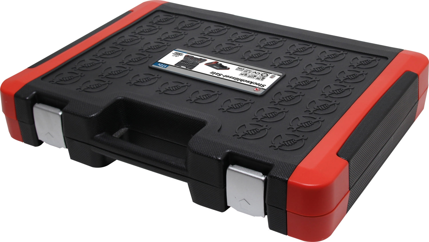 BGS DIY 2283 Satz Steckschlüssel Antrieb 6,3mm (1/4") & 10mm (3/8") & 12,5mm (1/2") 172 teilig