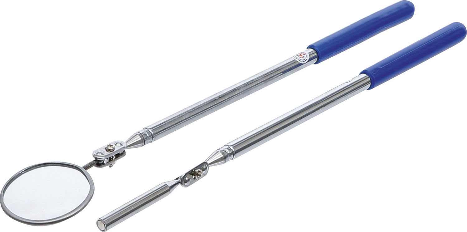 BGS DIY 3086 Satz Magnetheber & Inspektionsspiegel 2 teilig