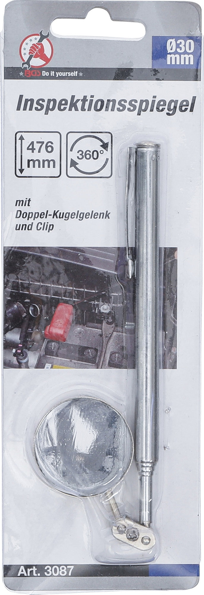 BGS DIY 3087 Inspektionsspiegel Ø30mm