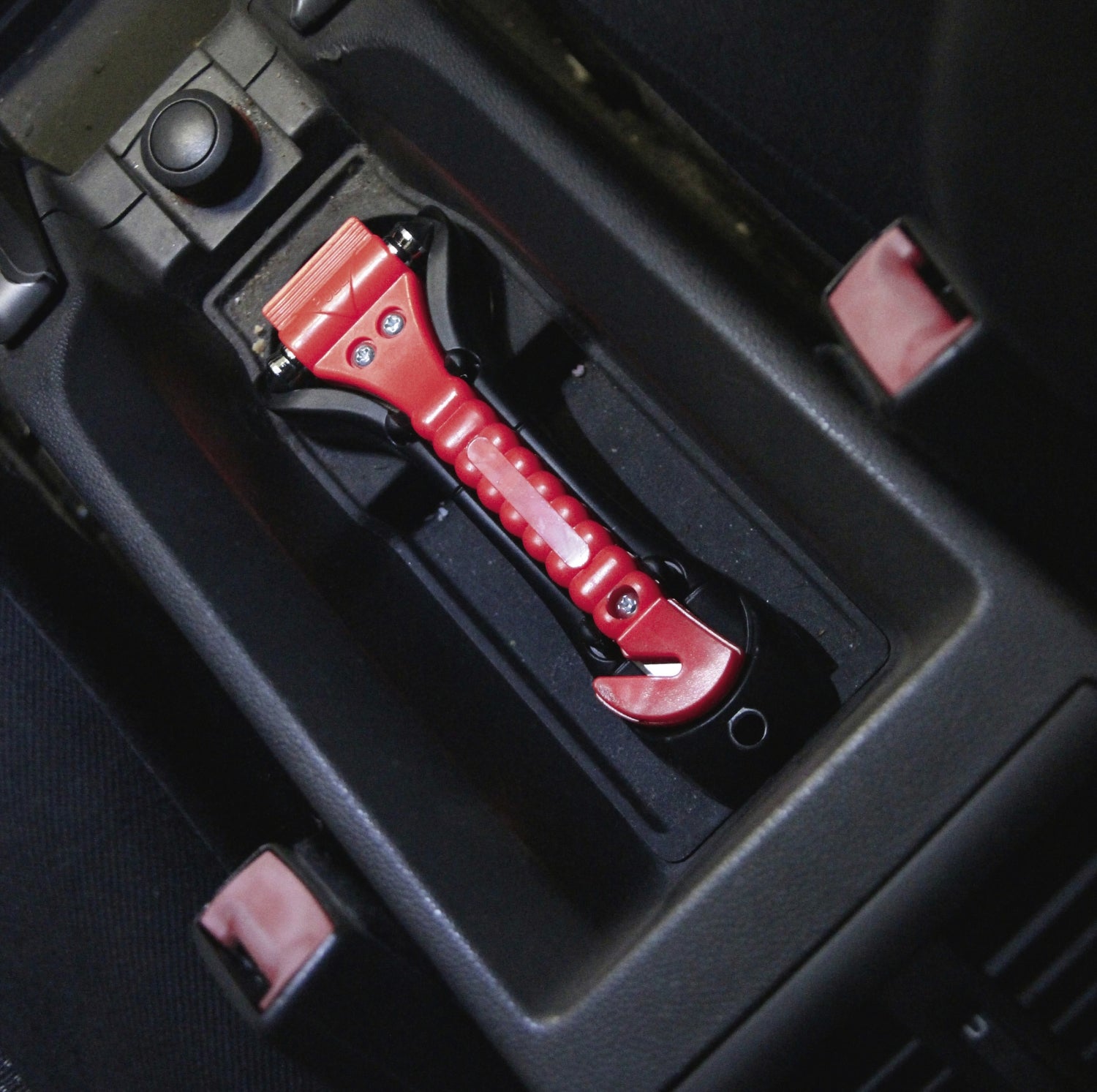 BGS DIY 50615 Auto Nothammer mit Gurtschneider Kombi Tool für KfZ