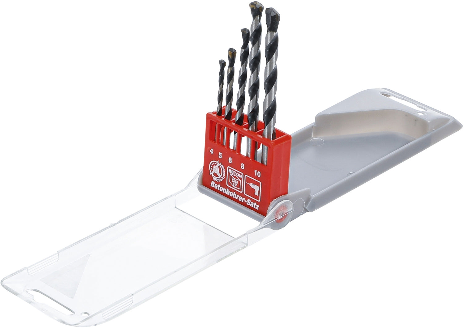 BGS DIY 50816 Satz Betonbohrer Ø4 - 10mm 5 teilig