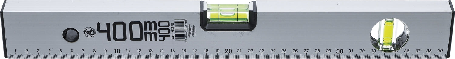 BGS DIY 50870 Aluminium Wasserwaage Länge 400mm
