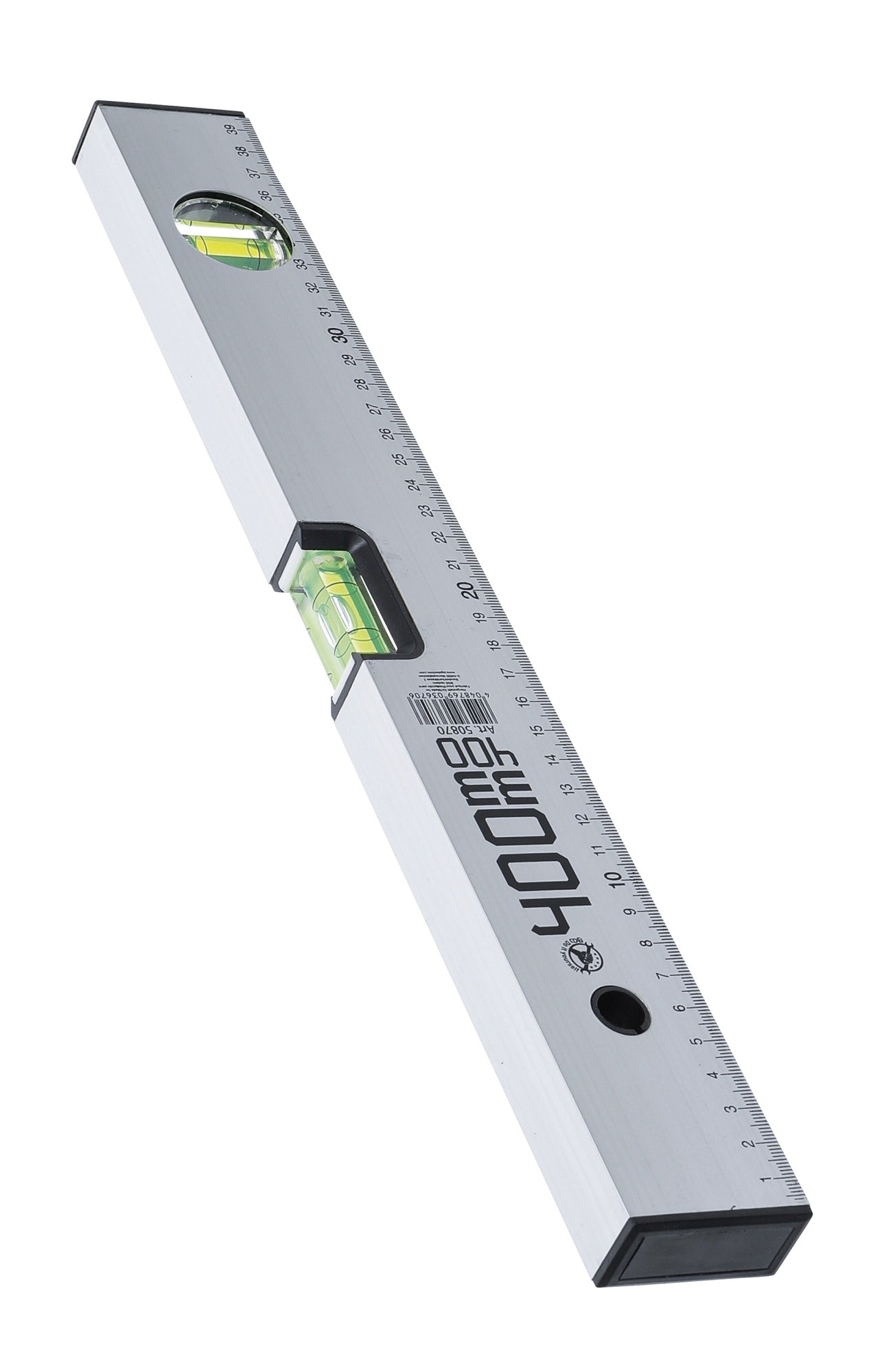 BGS DIY 50870 Aluminium Wasserwaage Länge 400mm