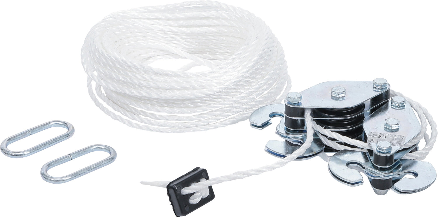 BGS DIY 59505 Flaschenzug 180kg