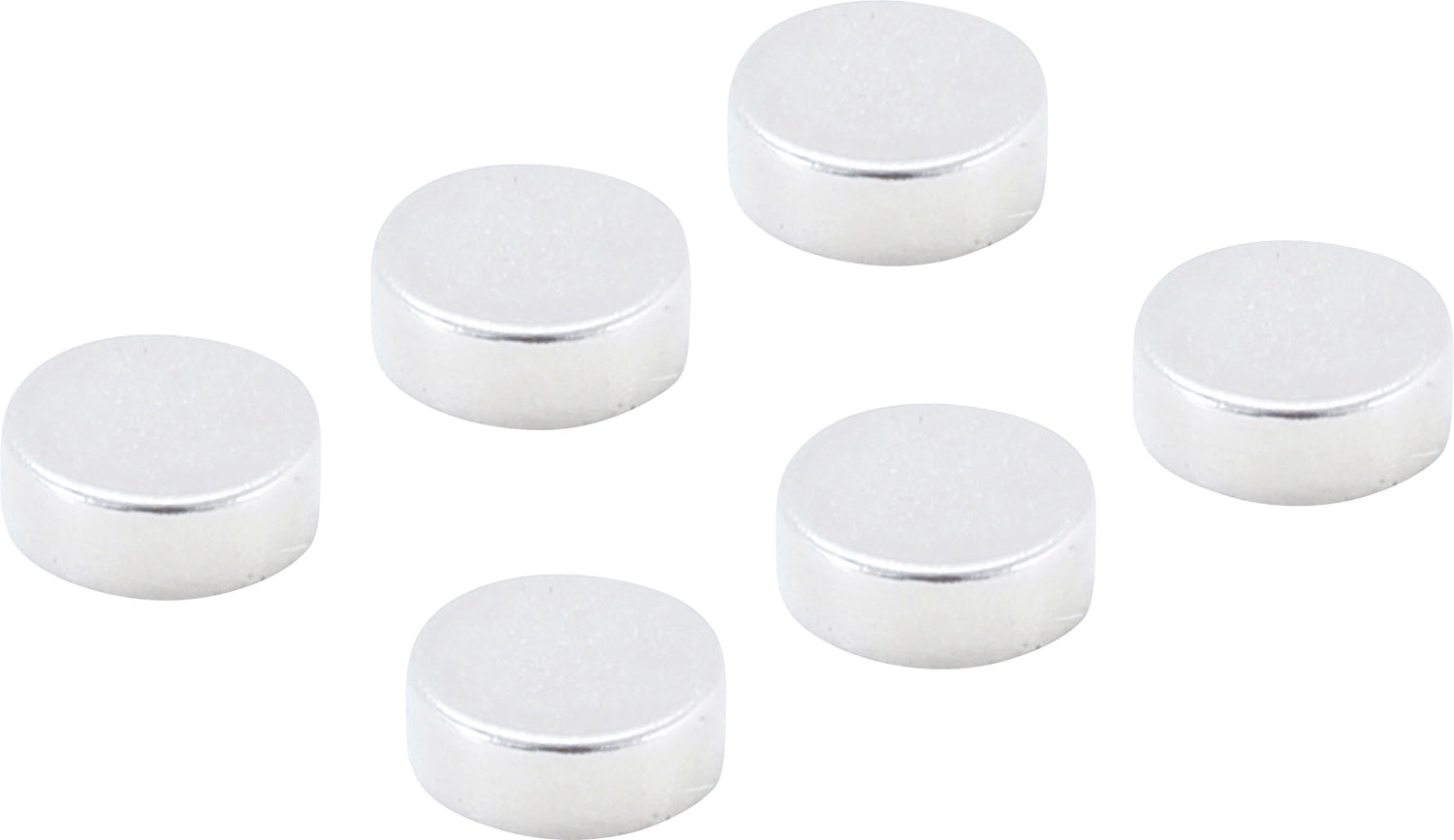BGS DIY 79907 Satz Magnete extra stark rund Ø 8mm 6 teilig