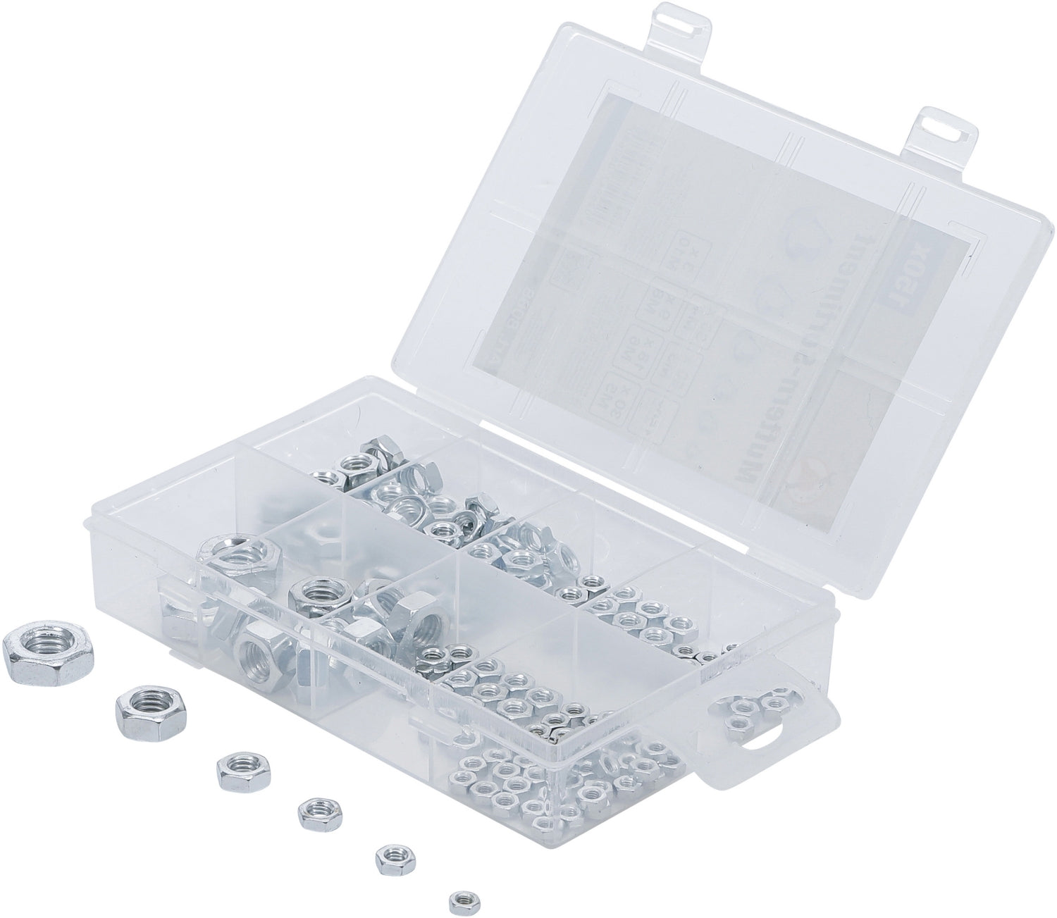 BGS DIY 8068 Sortiment Muttern M3 - M10 150 teilig