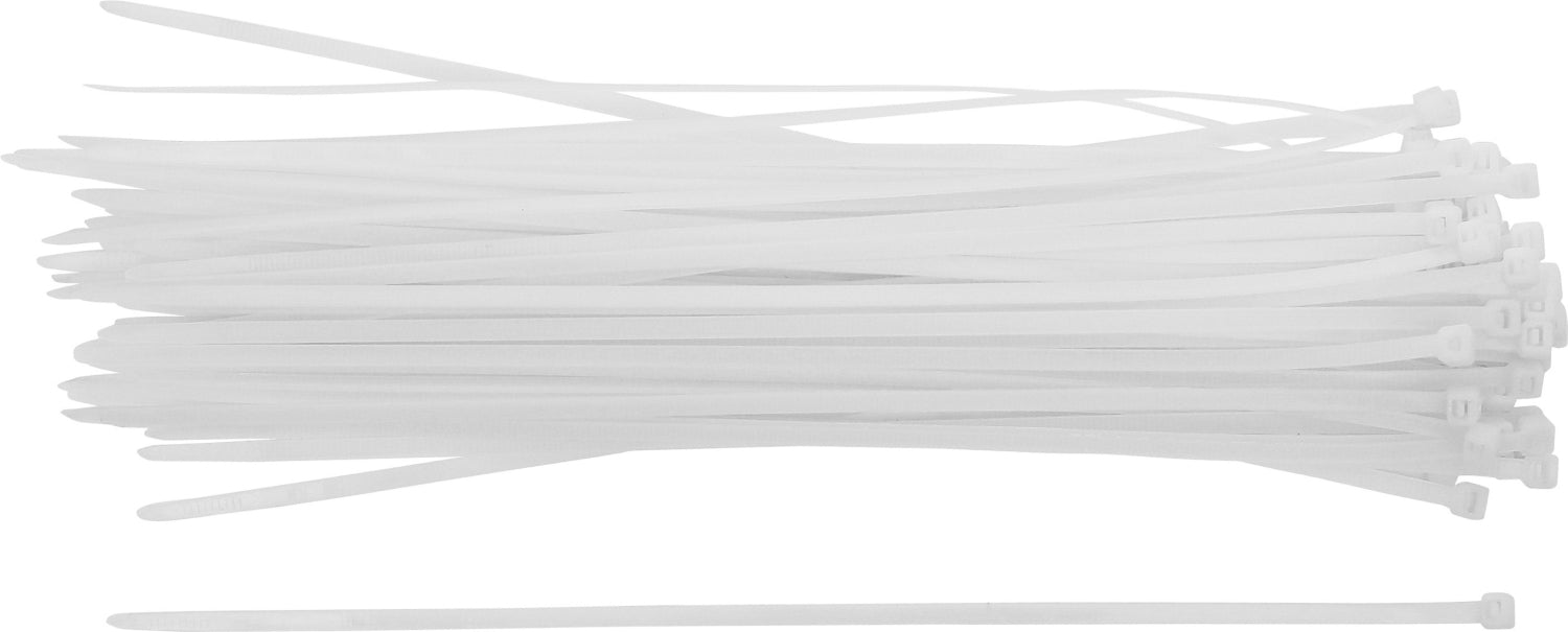 BGS DIY 80772 Sortiment Kabelbinder weiß 4,8 x 300mm 50 teilig