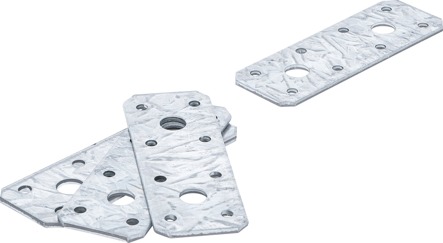 BGS DIY 80784 Satz Flachverbinder 100 x 35 x 2mm 4 teilig