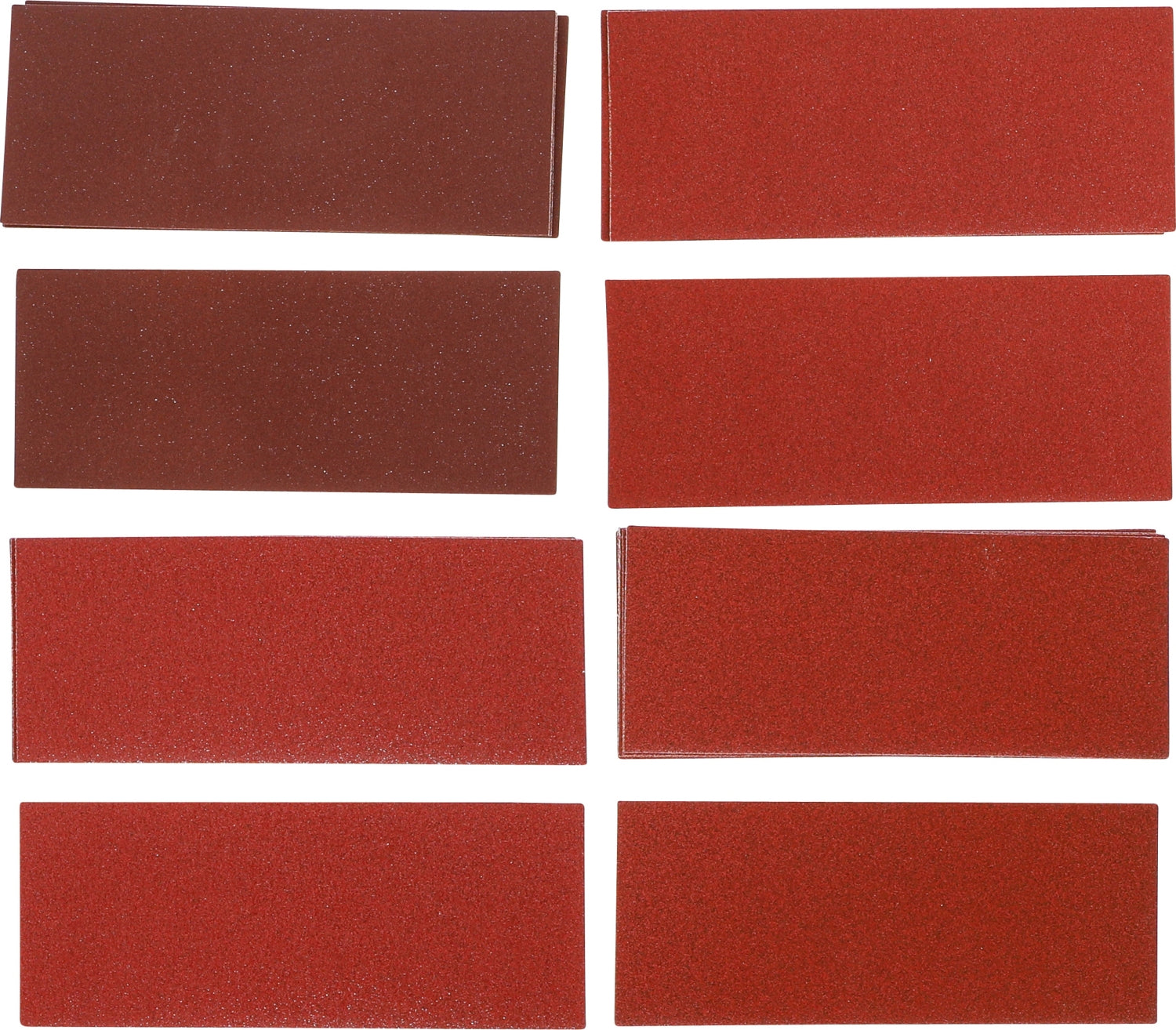 BGS DIY 80813 Satz Schleifblätter für Schwingschleifer / Handschleifer 93 x 230mm K 60 - 180